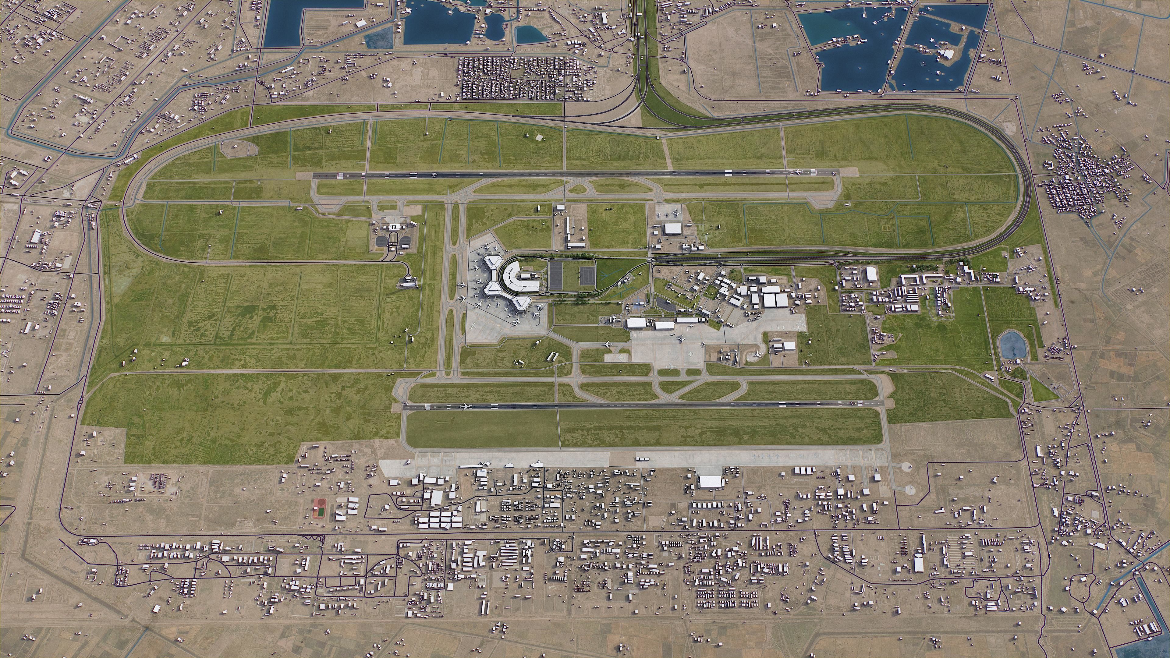 Baghdad - 3D City Model Low-poly 3D model_19