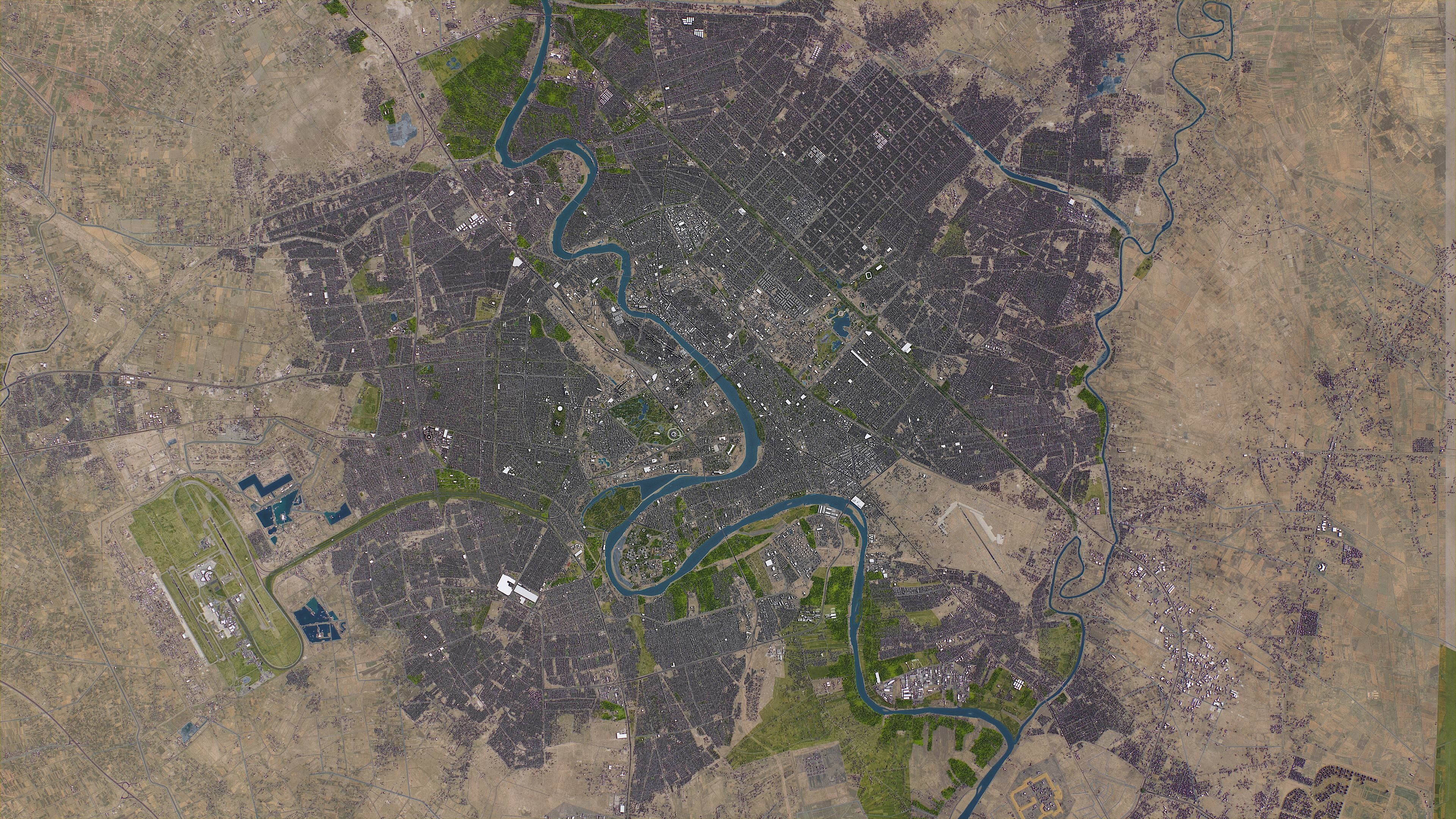 Baghdad - 3D City Model Low-poly 3D model_12