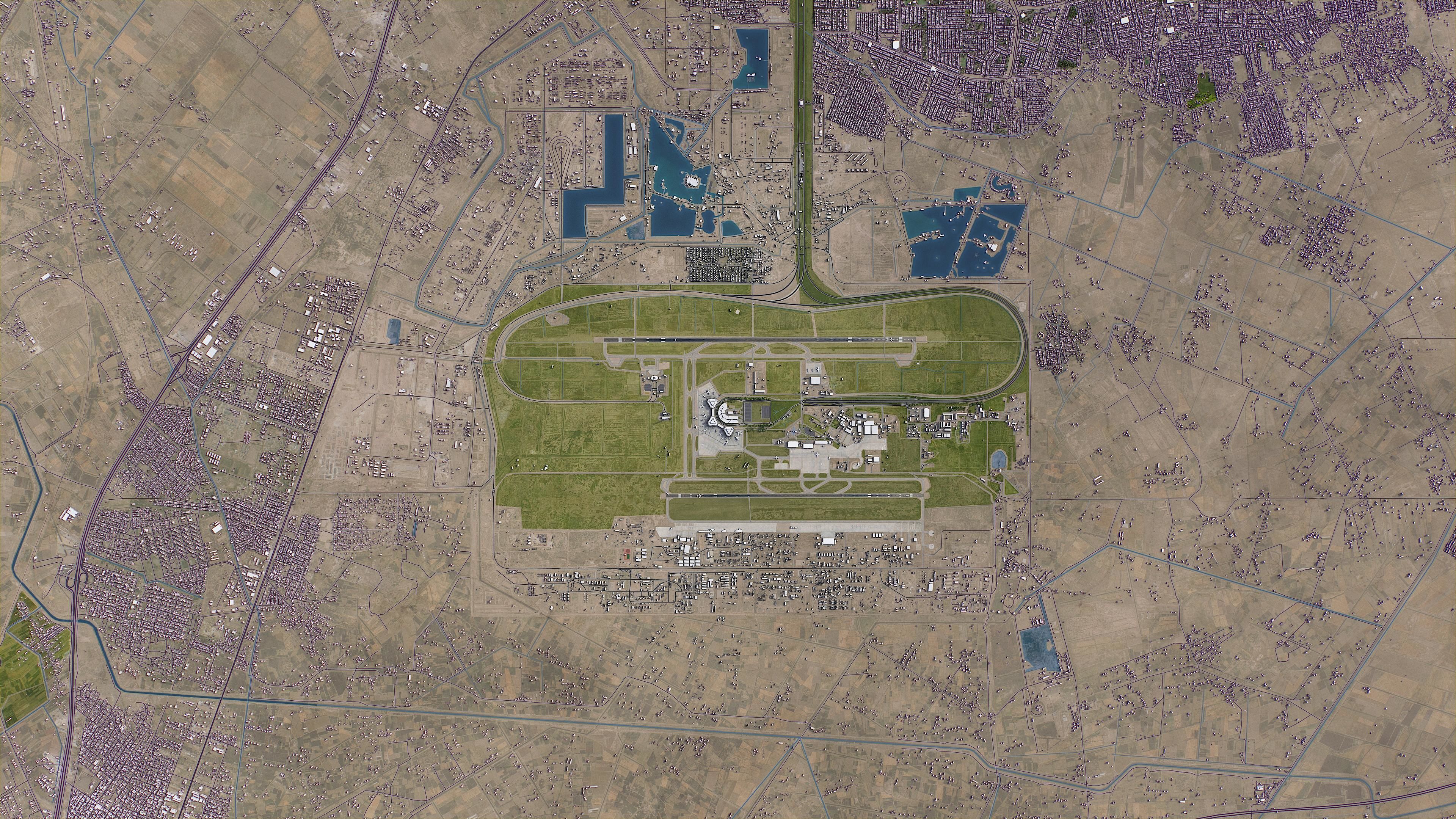 Baghdad - 3D City Model Low-poly 3D model_26