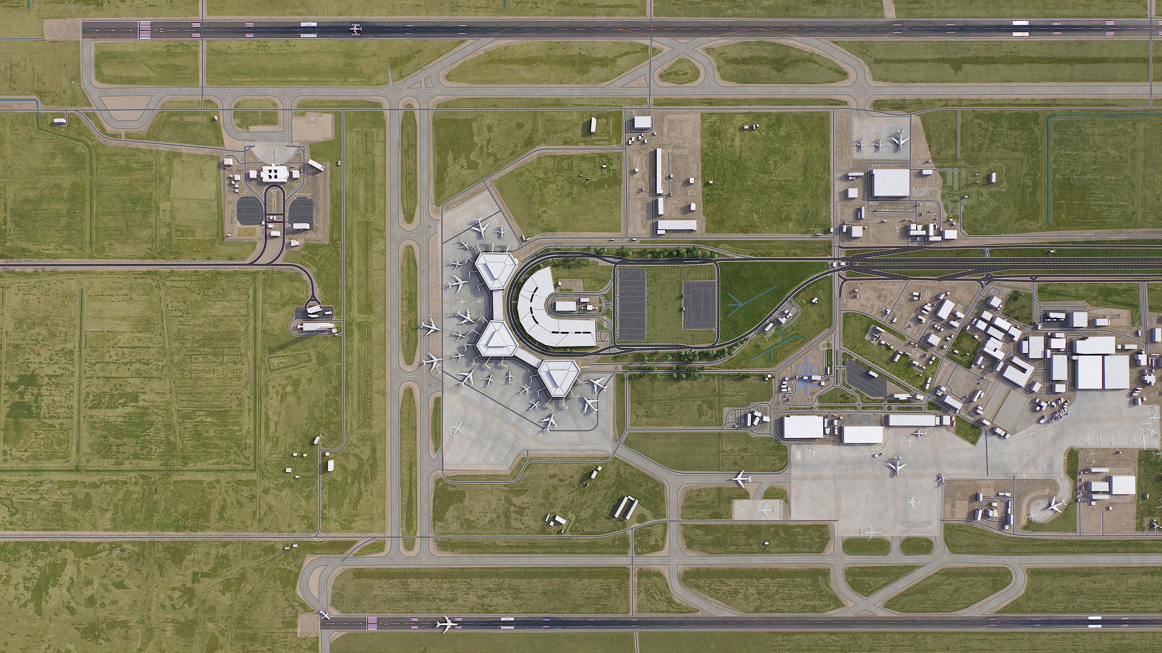 Baghdad - 3D City Model Low-poly 3D model_24