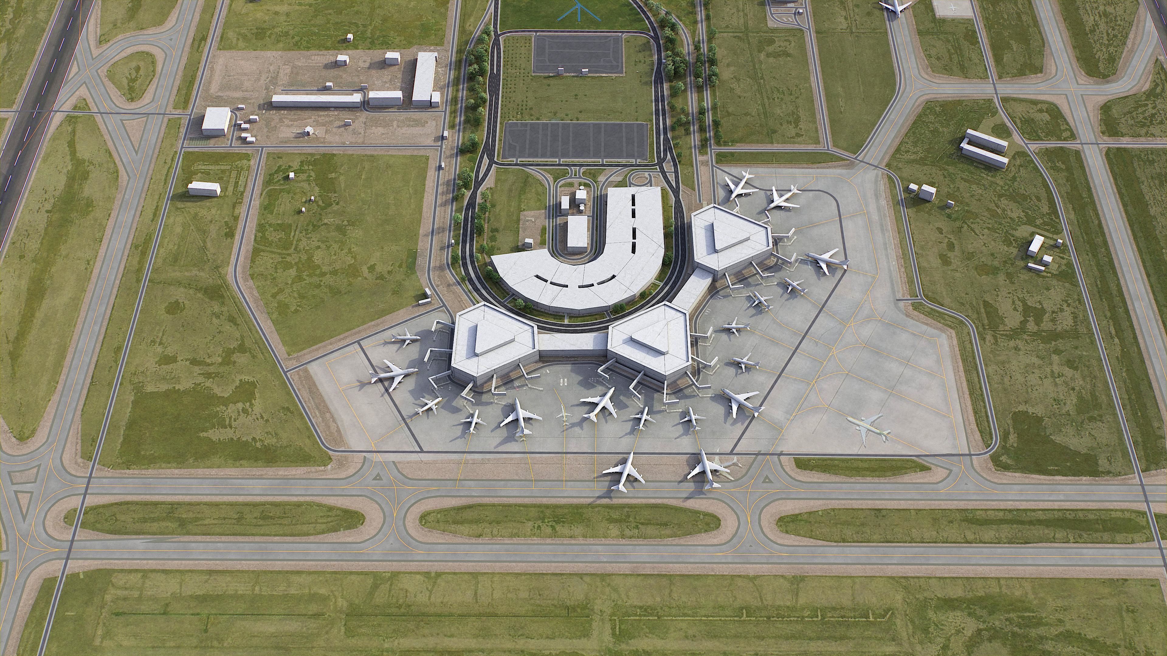 Baghdad - 3D City Model Low-poly 3D model_20