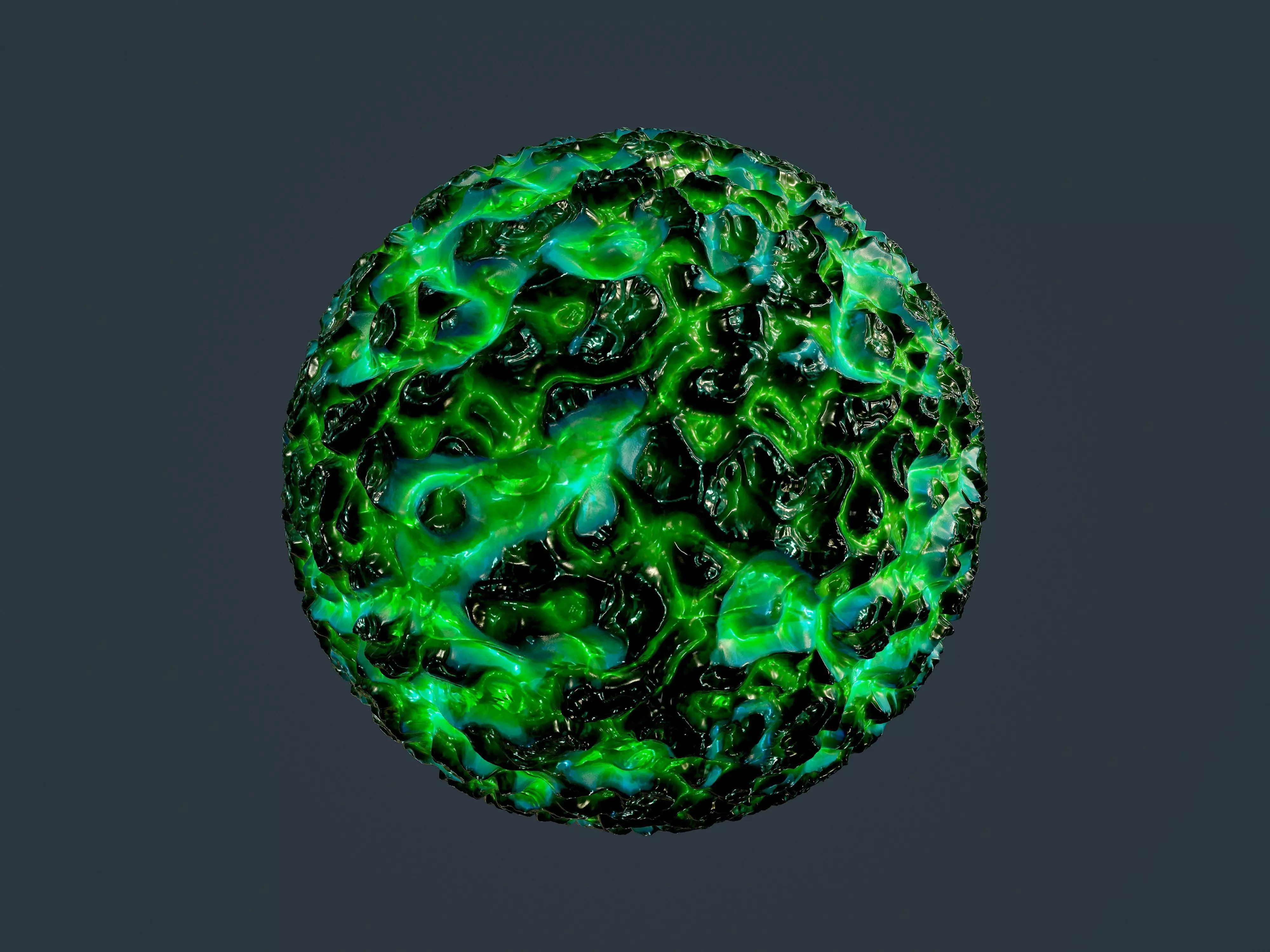 Sci-fi Alien Creature Environment Seamless PBR Texture 11 Texture_0