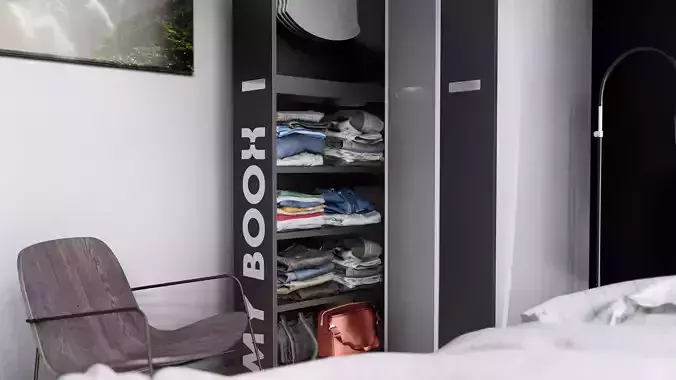 WARDROBE MULTIFUNCTION 3D model