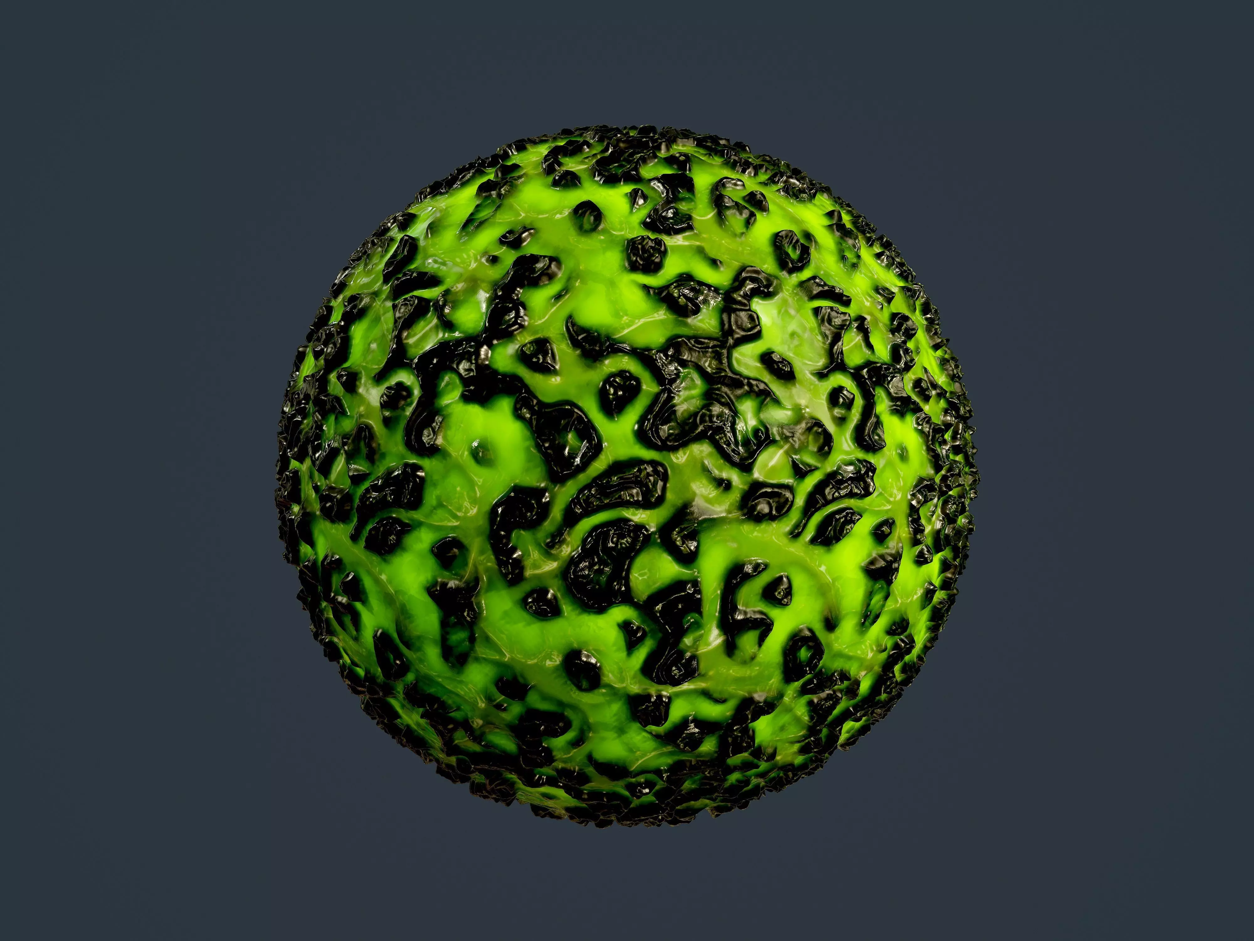 Sci-fi Alien Creature Environment Seamless PBR Texture 18 Texture