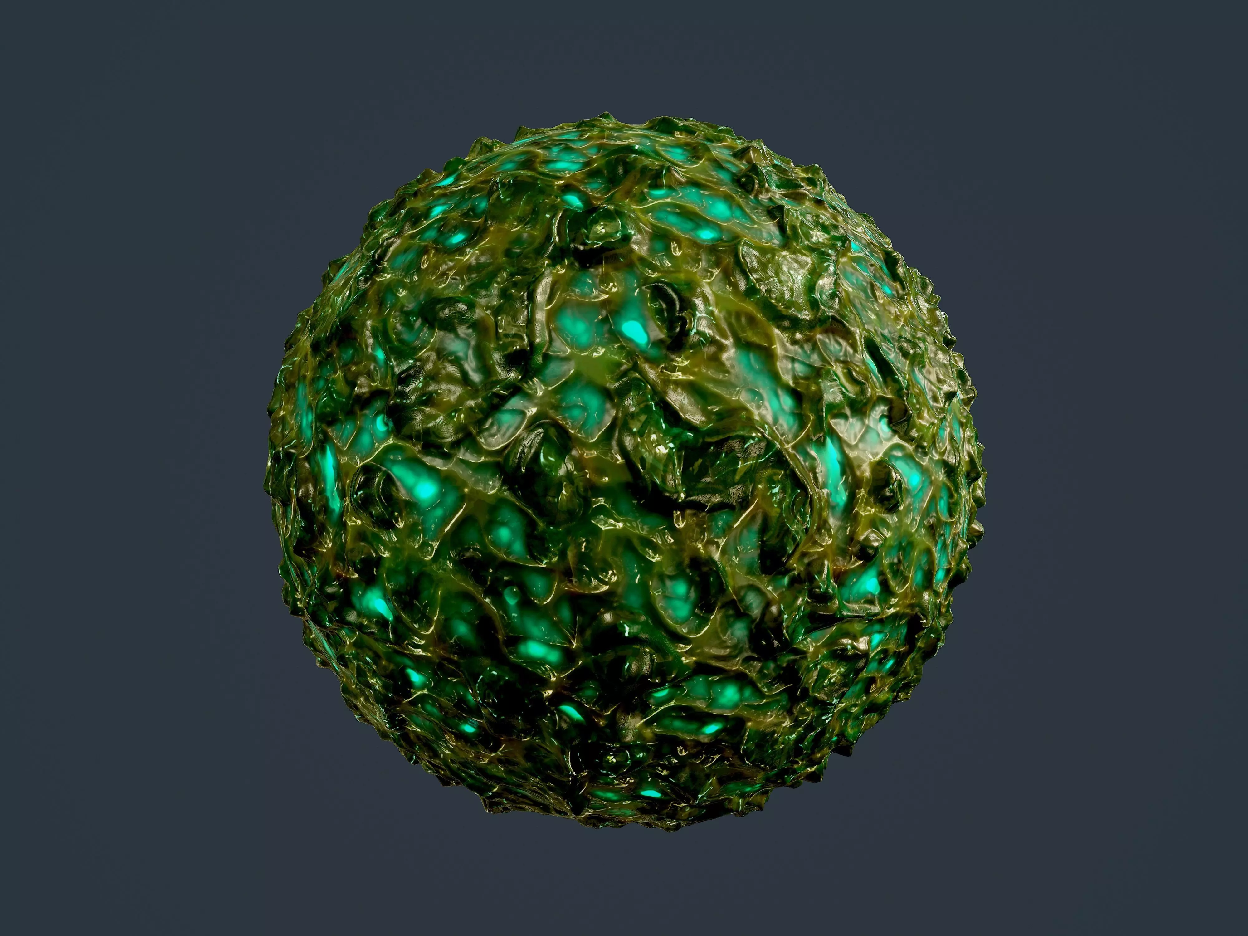 Sci-fi Alien Creature Environment Seamless PBR Texture 27 Texture
