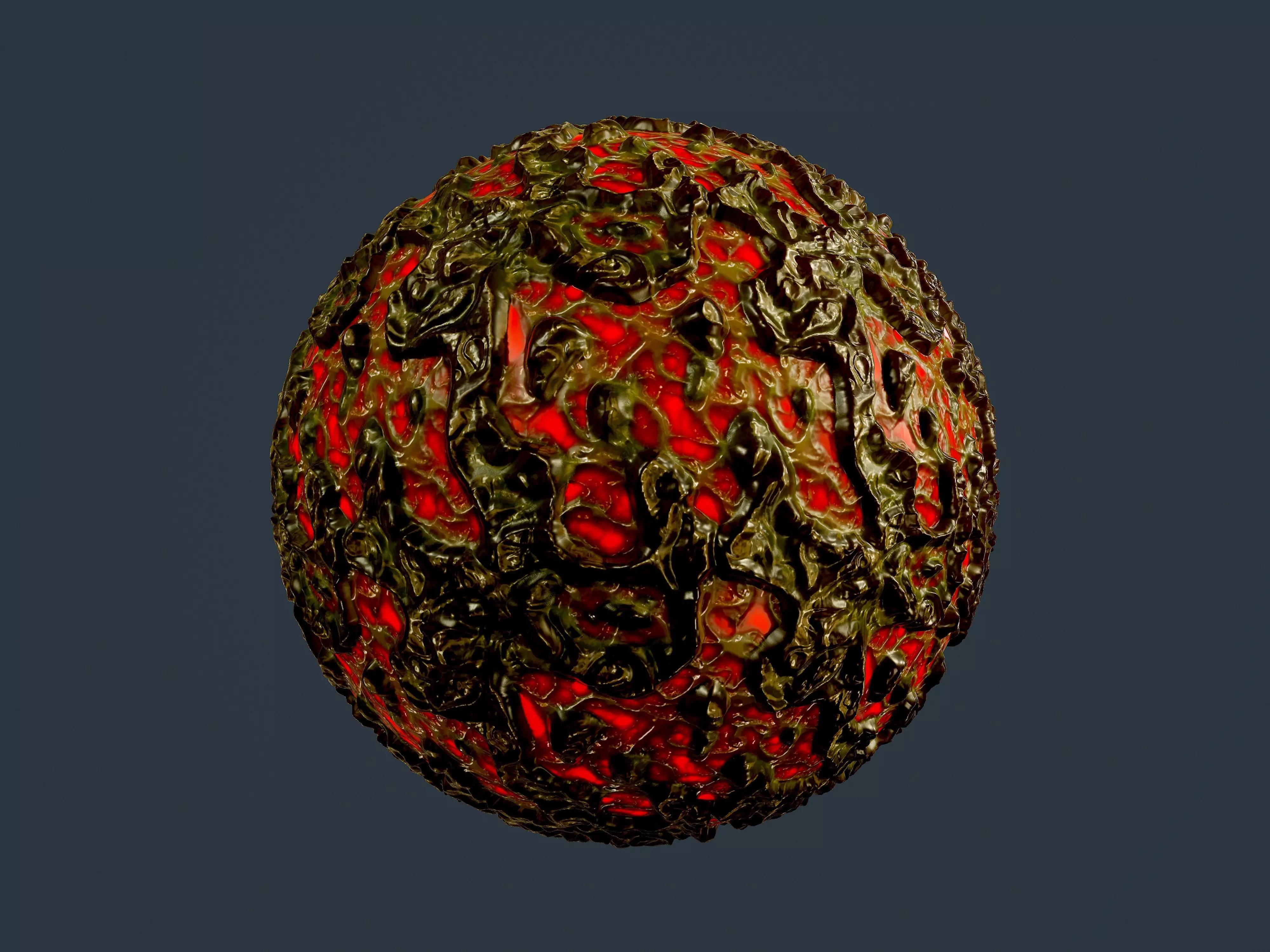 Sci-fi Alien Creature Environment Seamless PBR Texture 32 Texture