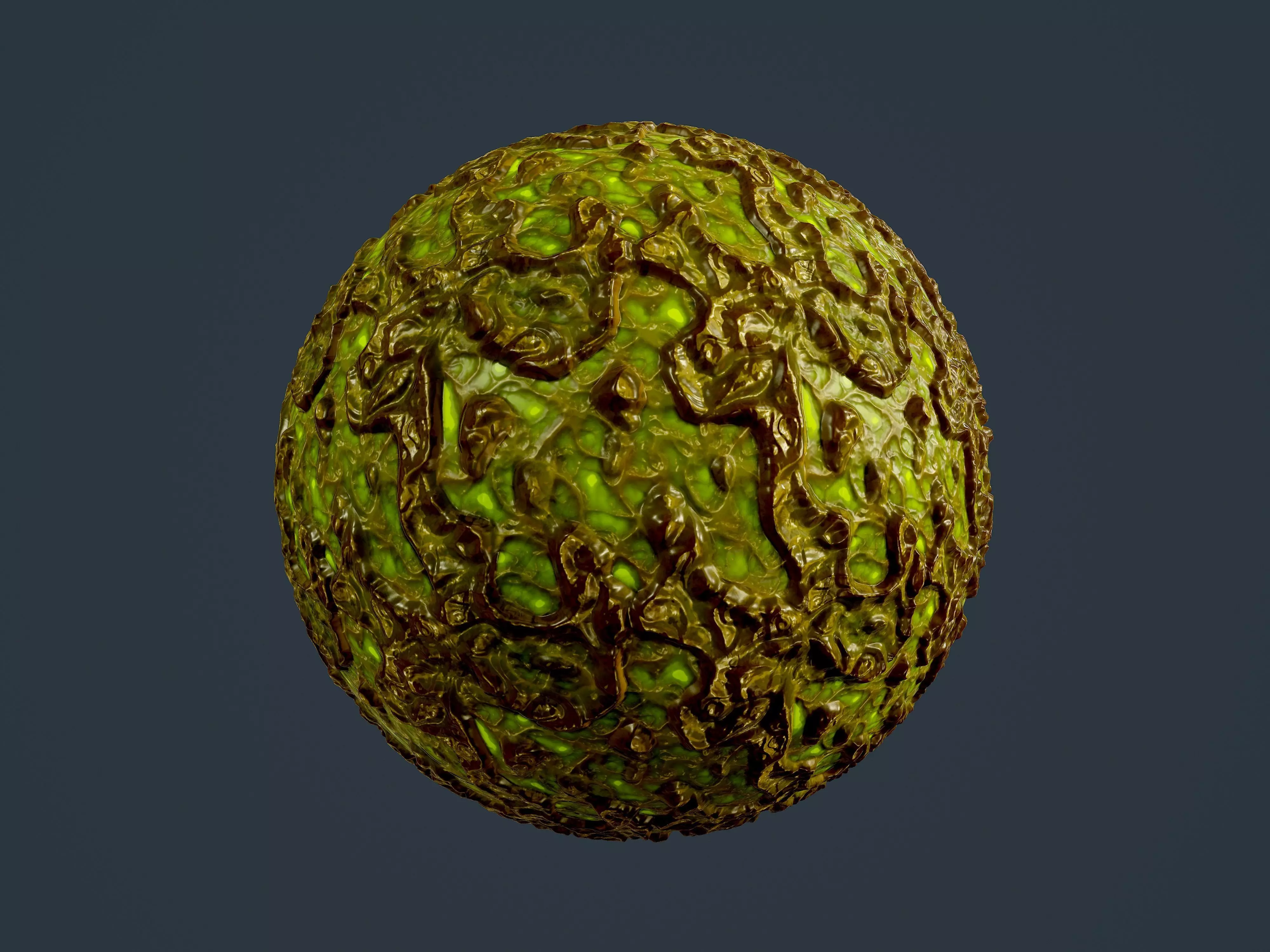 Sci-fi Alien Creature Environment Seamless PBR Texture 35 Texture