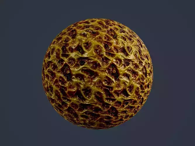 Sci-fi Alien Creature Environment Seamless PBR Texture 37