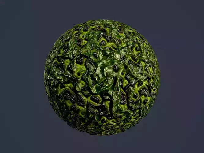 Sci-fi Alien Creature Environment Seamless PBR Texture 38