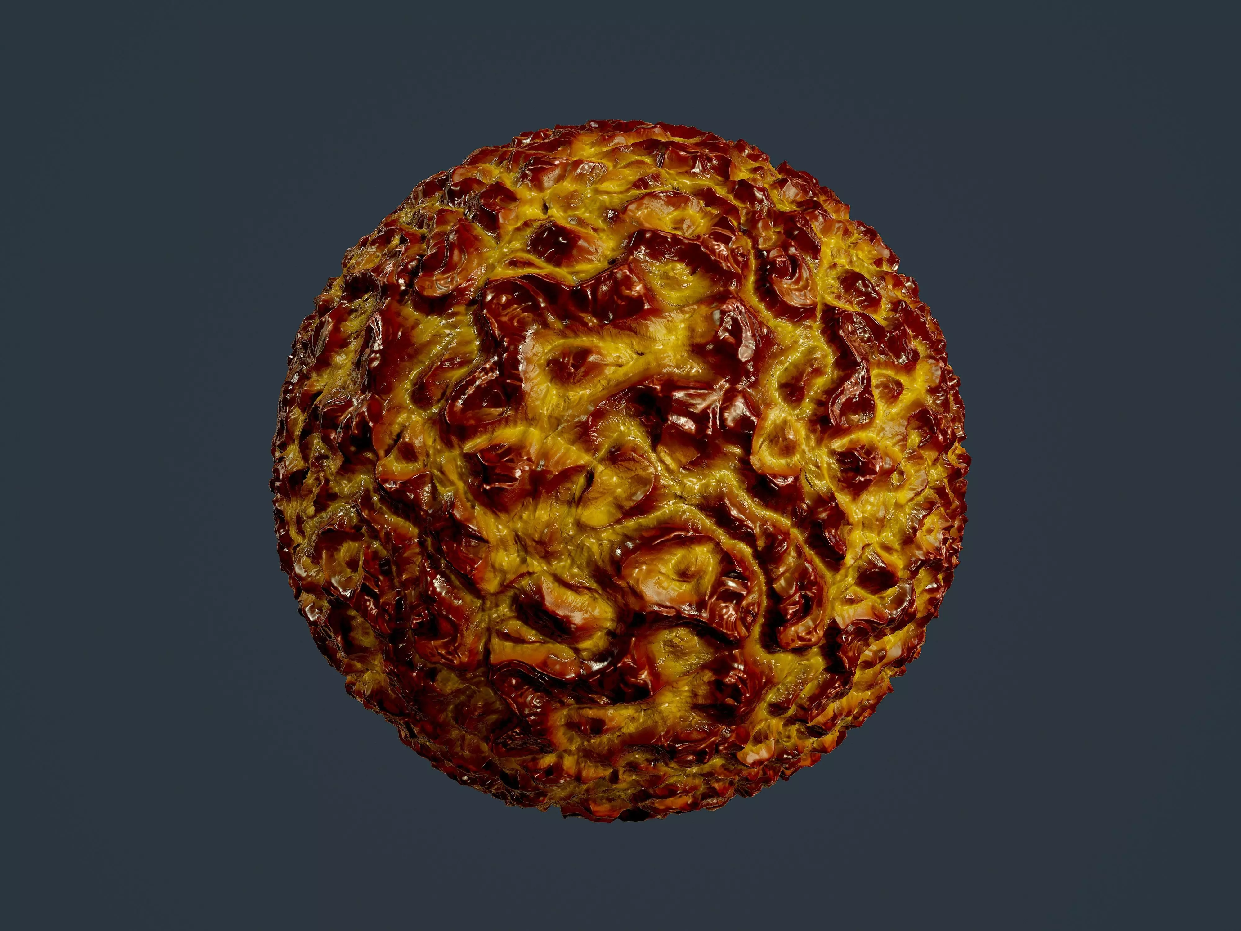 Sci-fi Alien Creature Environment Seamless PBR Texture 41 Texture_0