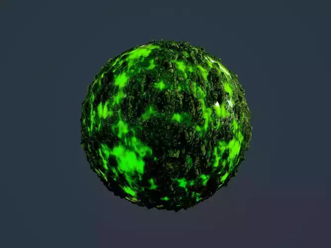 Hazardous Toxic Radioactive Seamless PBR Texture 22