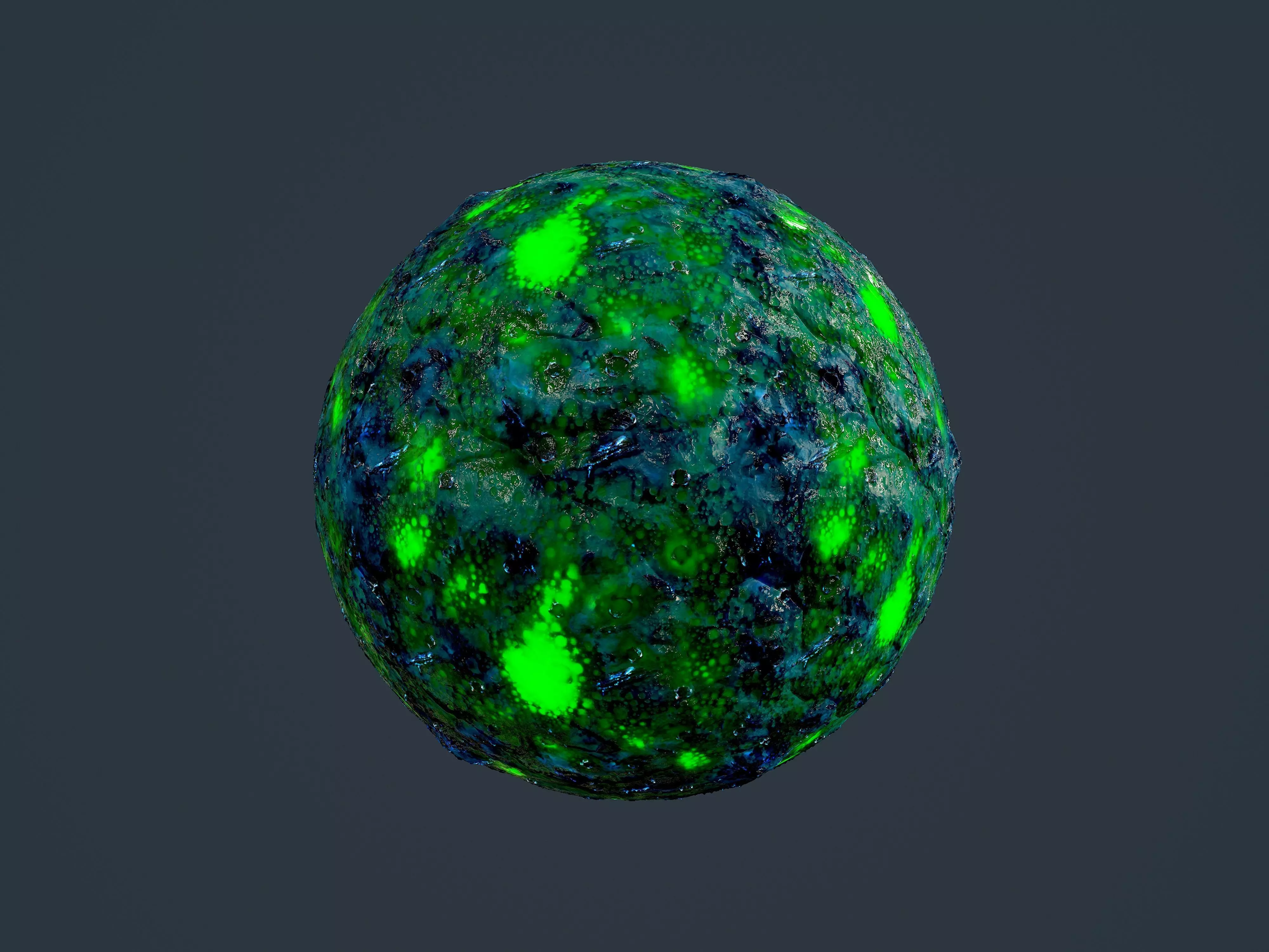 Hazardous Toxic Radioactive Seamless PBR Texture 29 Texture_0