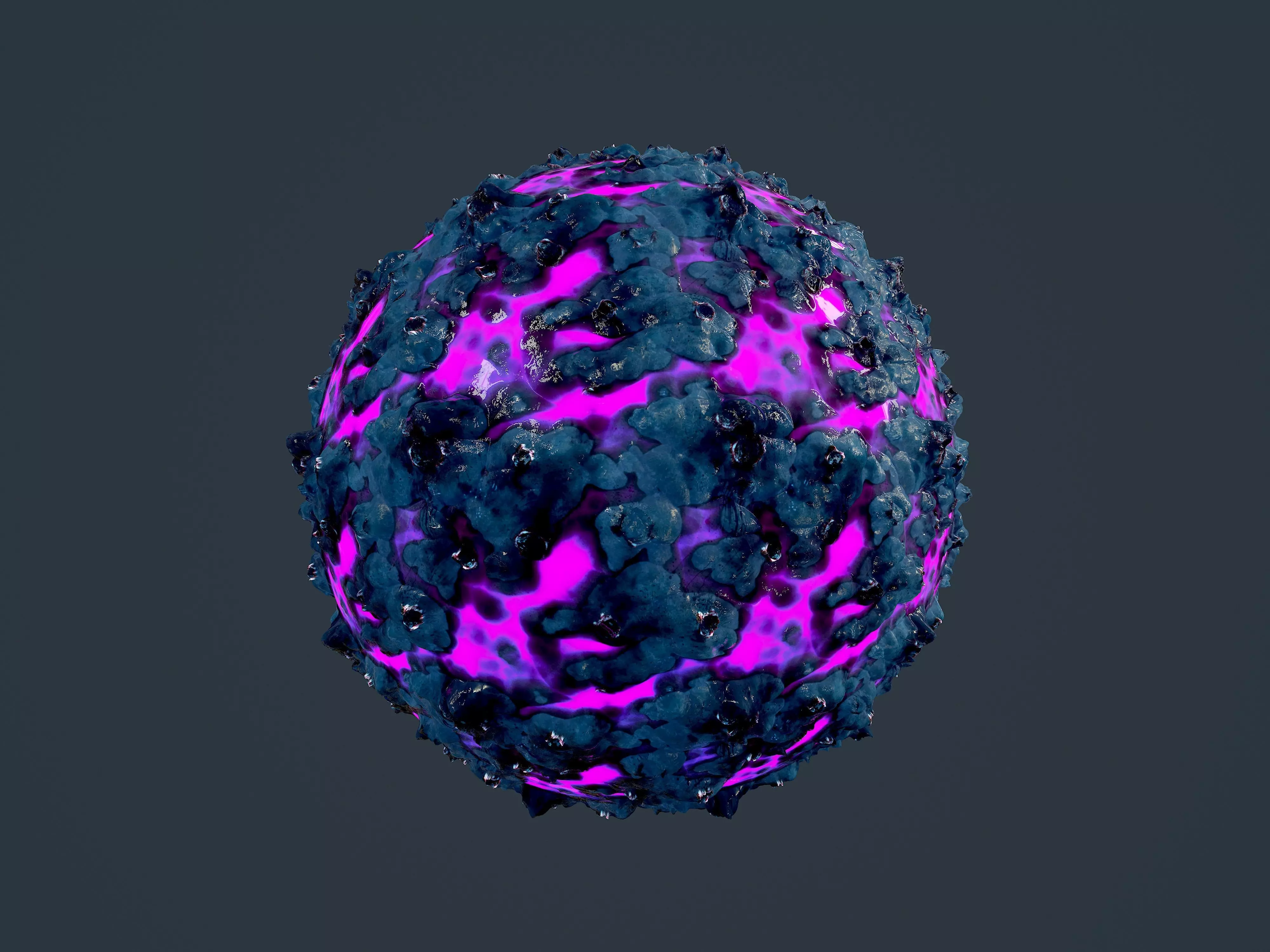 Hazardous Toxic Radioactive Seamless PBR Texture 31 Texture_0