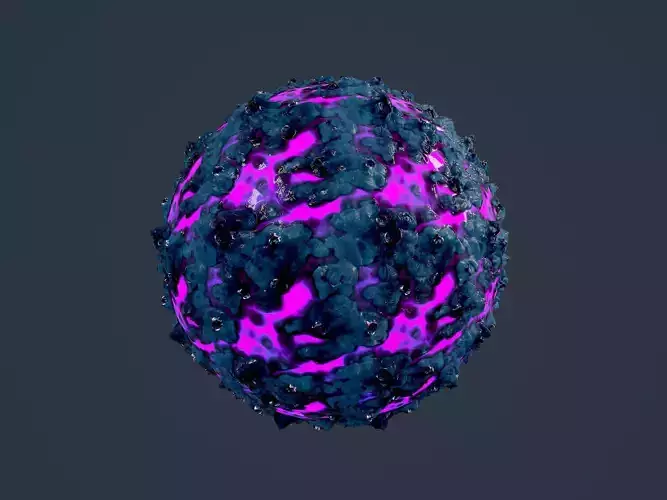 Hazardous Toxic Radioactive Seamless PBR Texture 31