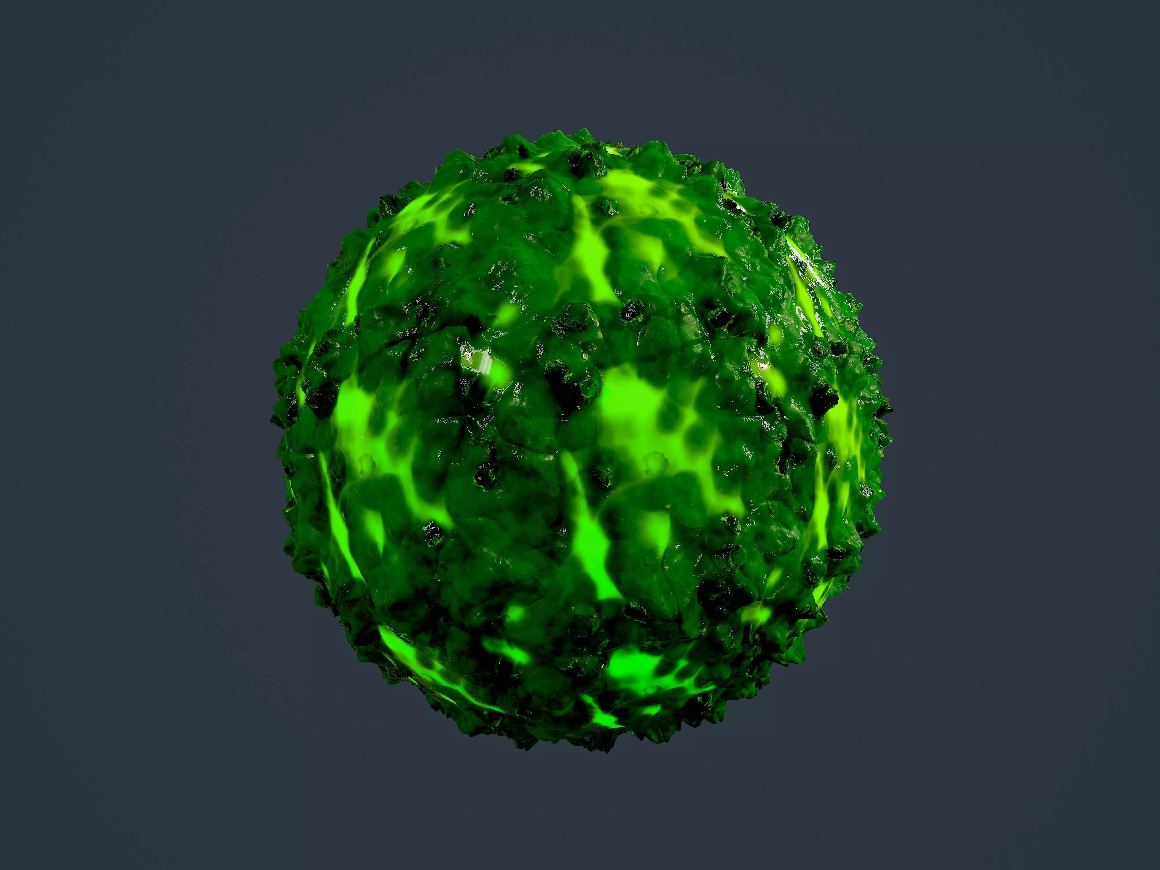 Hazardous Toxic Radioactive Seamless PBR Texture 34 Texture_0