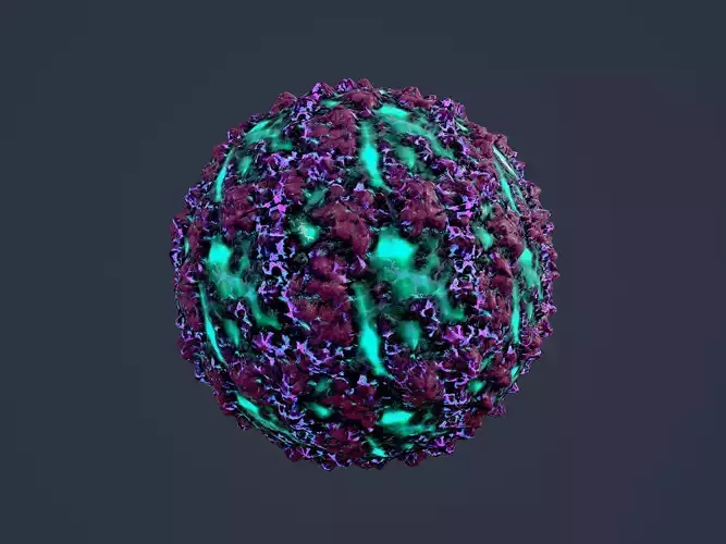 Hazardous Toxic Radioactive Seamless PBR Texture 38