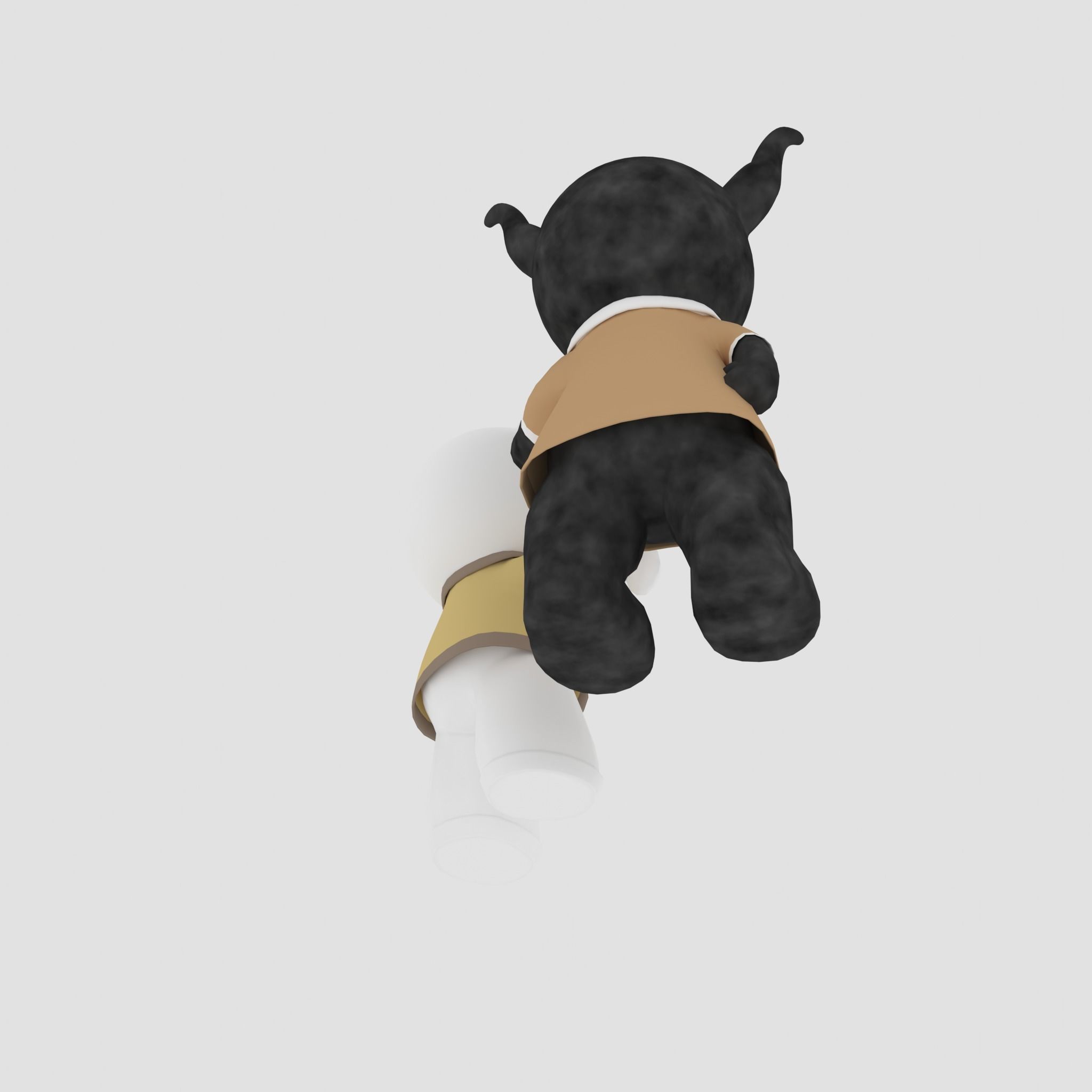 NEW DOLLS 3D PRINTABLE MODEL Low-poly 3D model_10