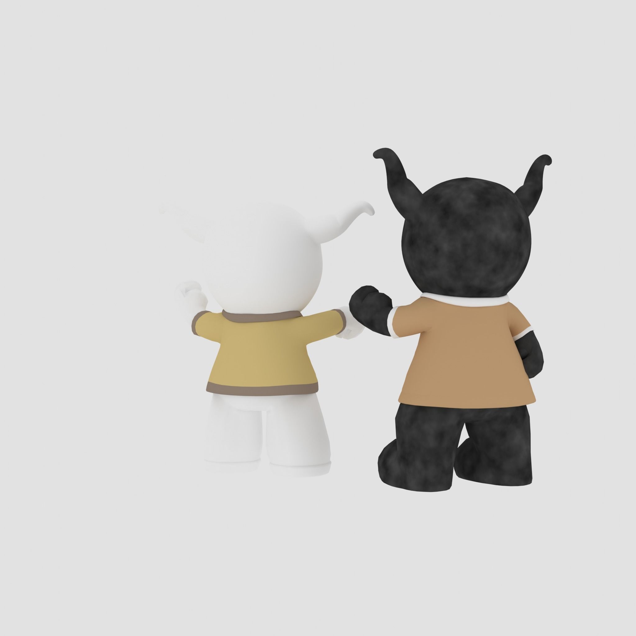 NEW DOLLS 3D PRINTABLE MODEL Low-poly 3D model_19