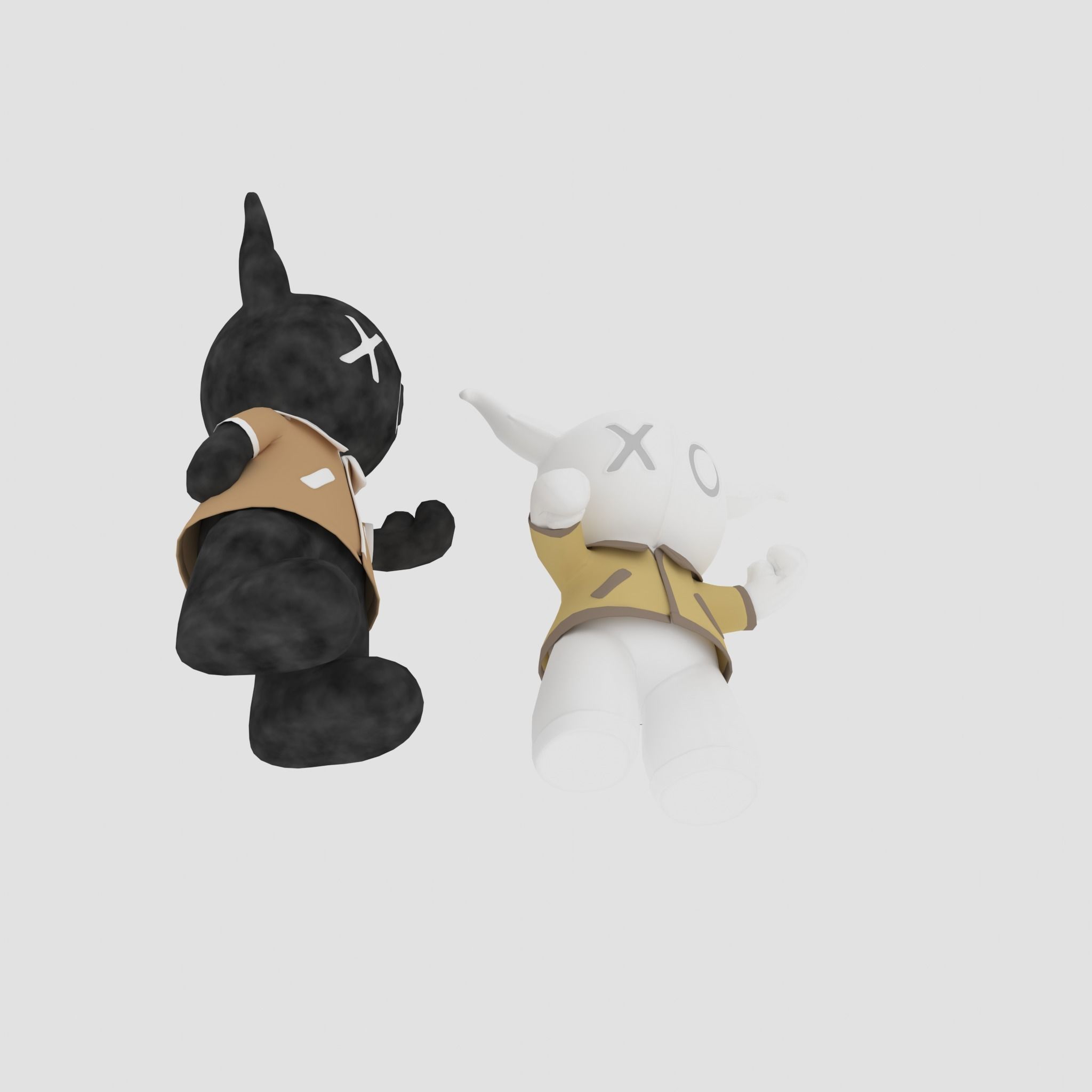 NEW DOLLS 3D PRINTABLE MODEL Low-poly 3D model_7