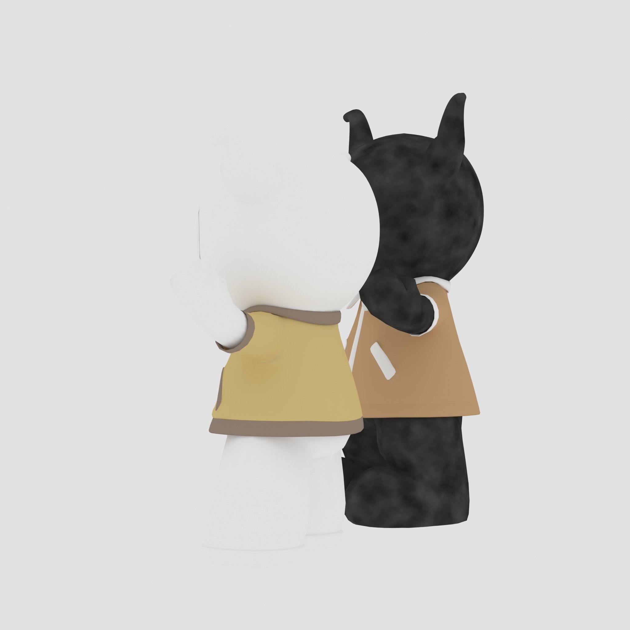 NEW DOLLS 3D PRINTABLE MODEL Low-poly 3D model_18
