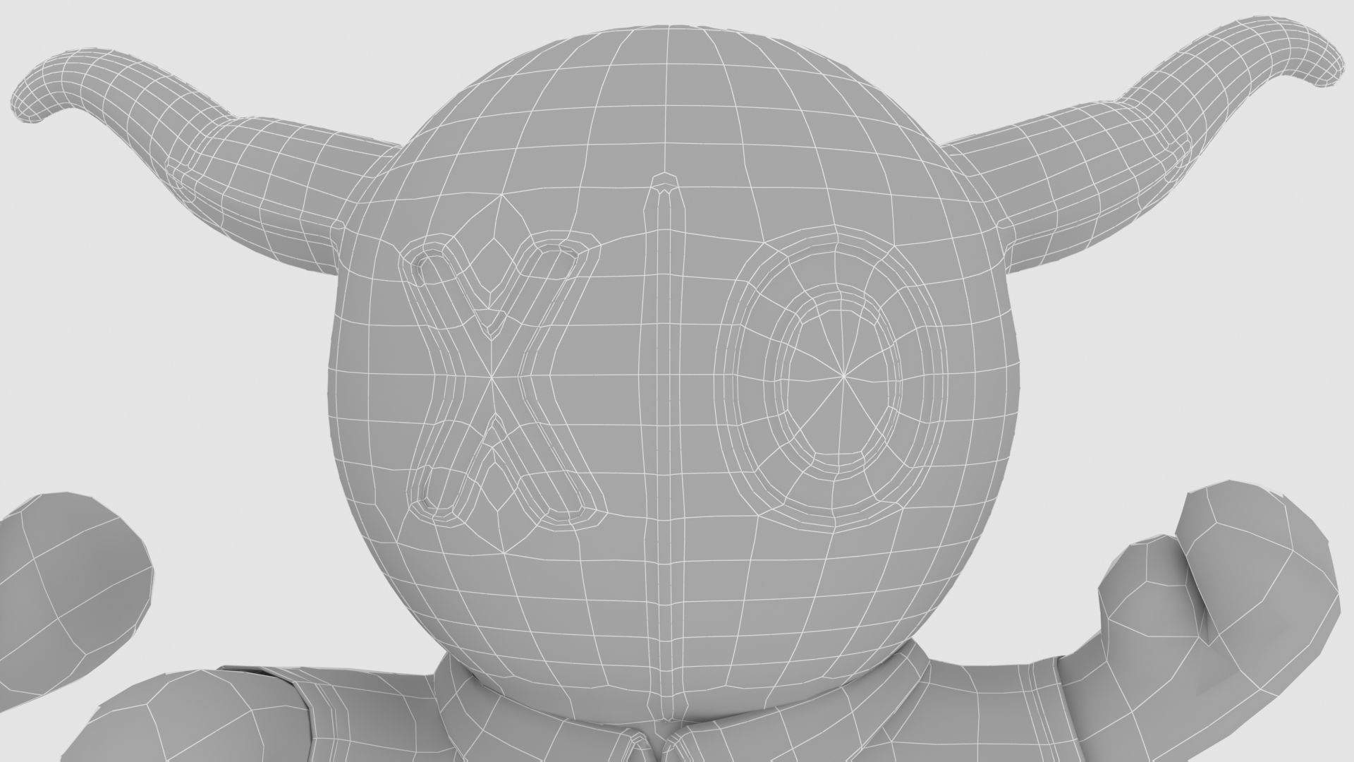 NEW DOLLS 3D PRINTABLE MODEL Low-poly 3D model_6