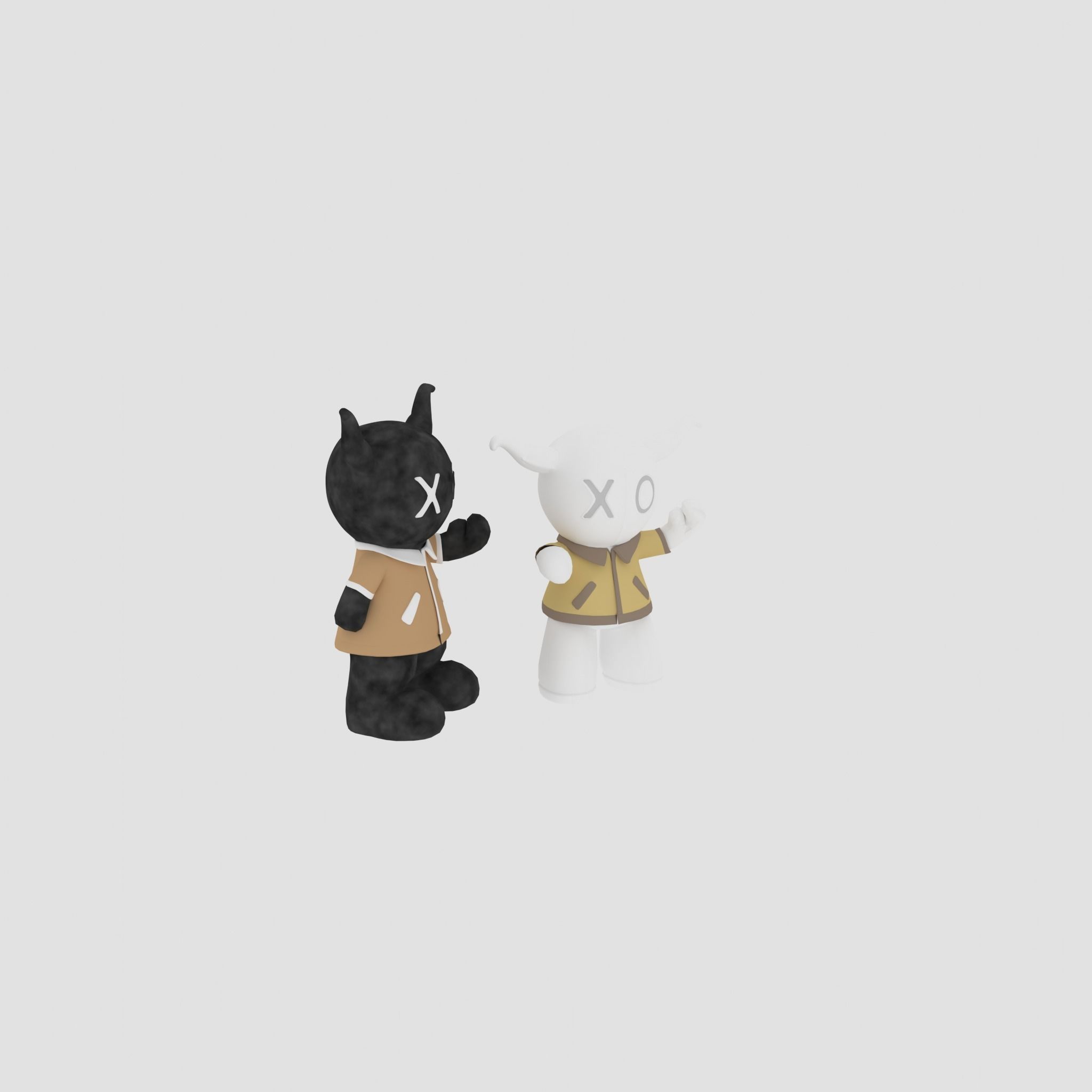 NEW DOLLS 3D PRINTABLE MODEL Low-poly 3D model_3