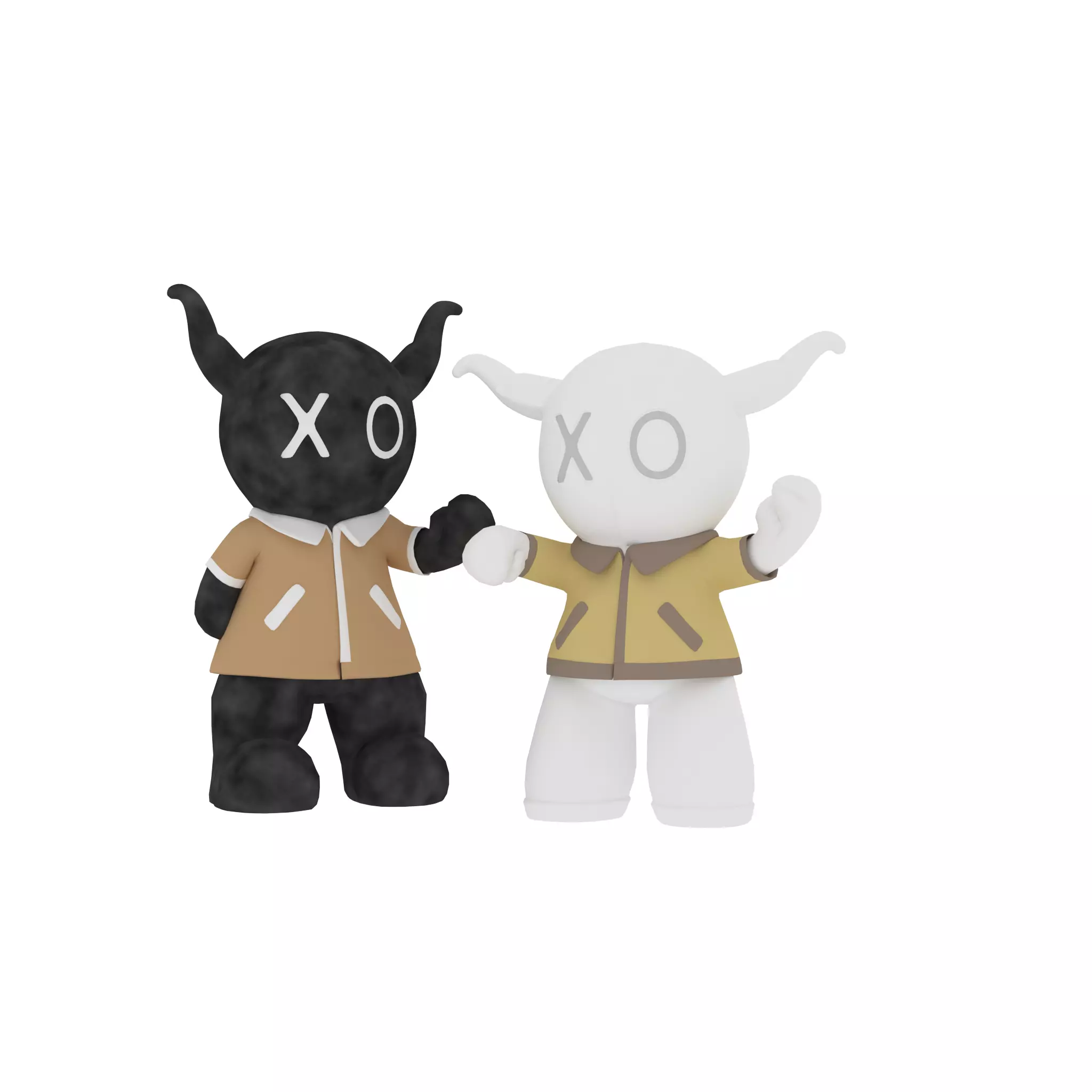 NEW DOLLS 3D PRINTABLE MODEL Low-poly 3D model_0