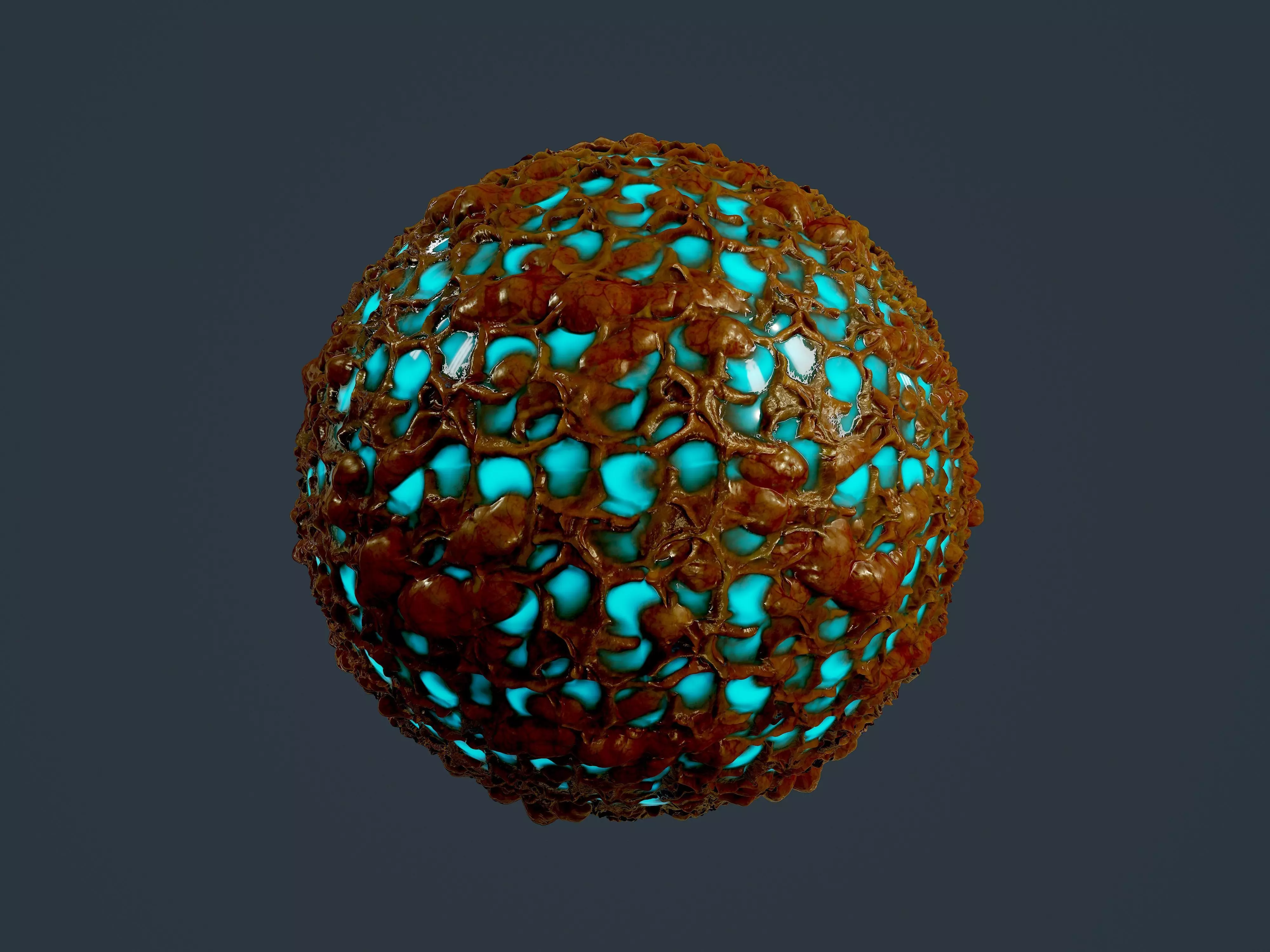 Hazardous Toxic Radioactive Seamless PBR Texture 47 Texture_0