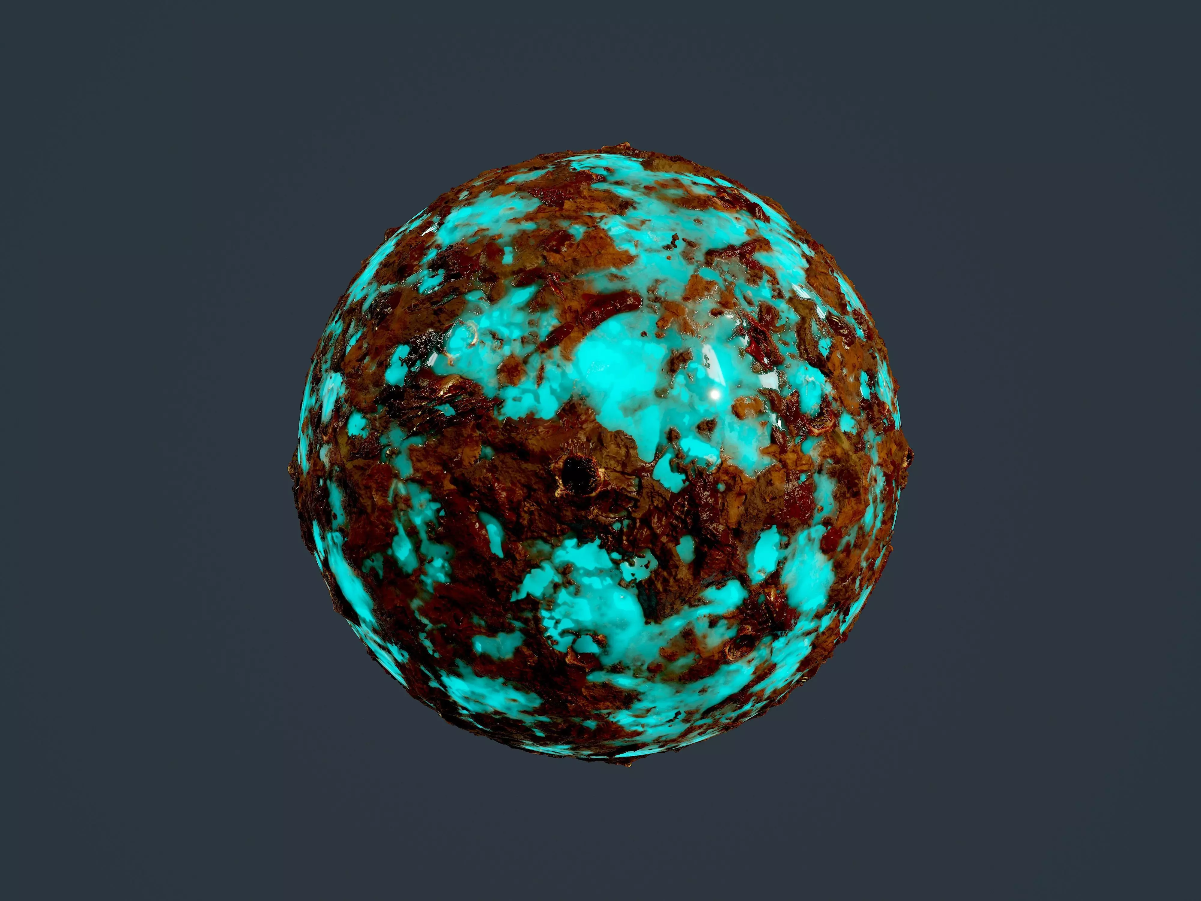 Hazardous Toxic Radioactive Seamless PBR Texture 50 Texture_0