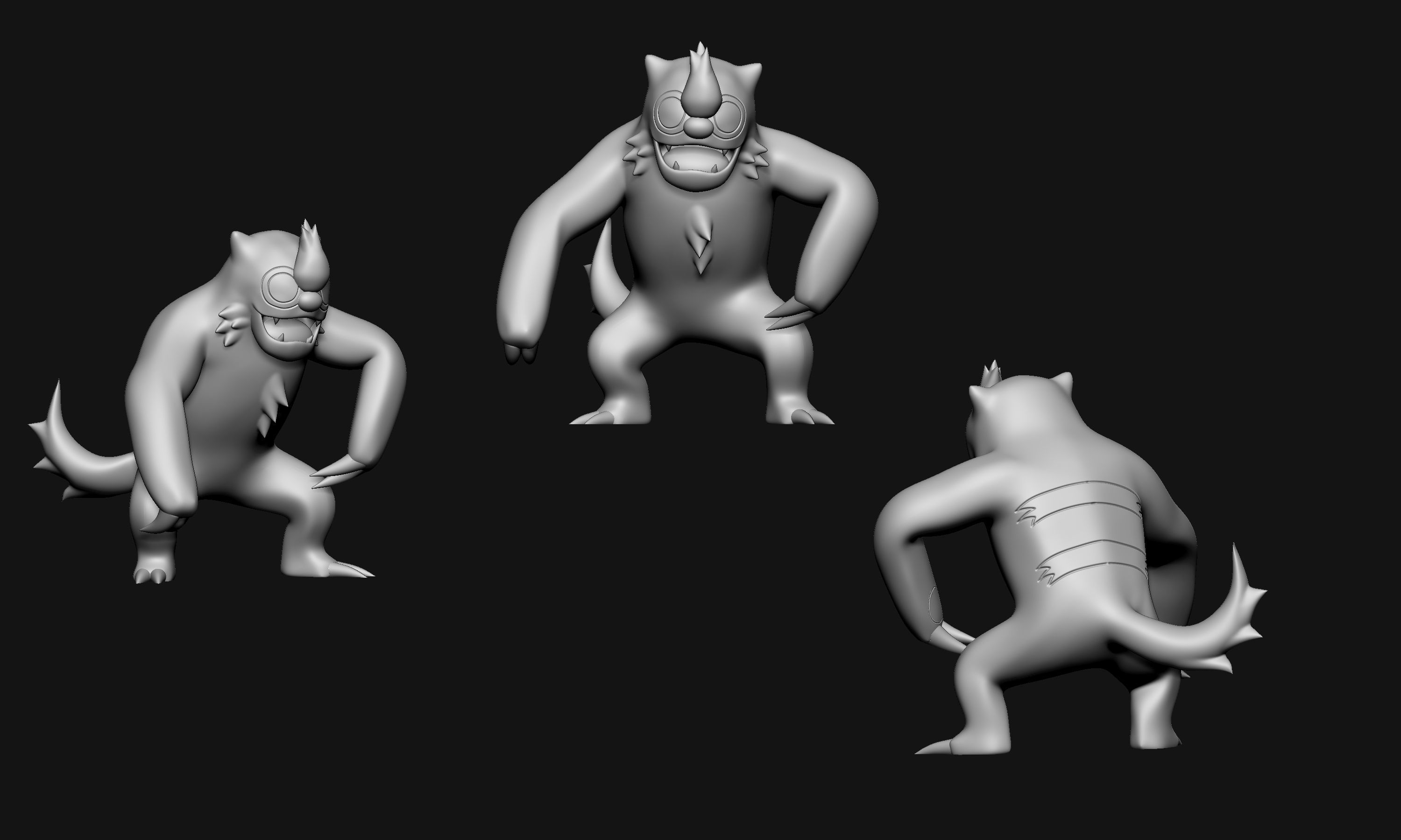 Pokemon - Vigoroth 3D print model_4