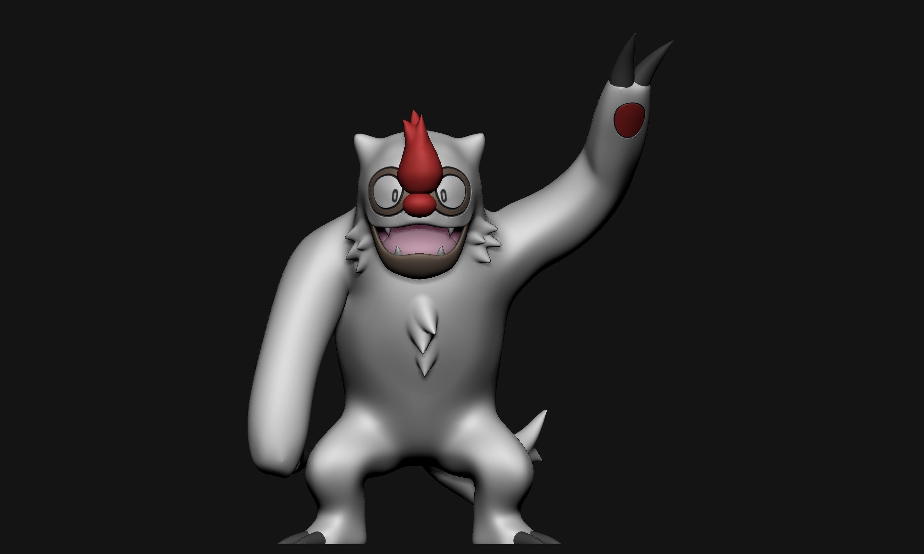 Pokemon - Vigoroth 3D print model_6