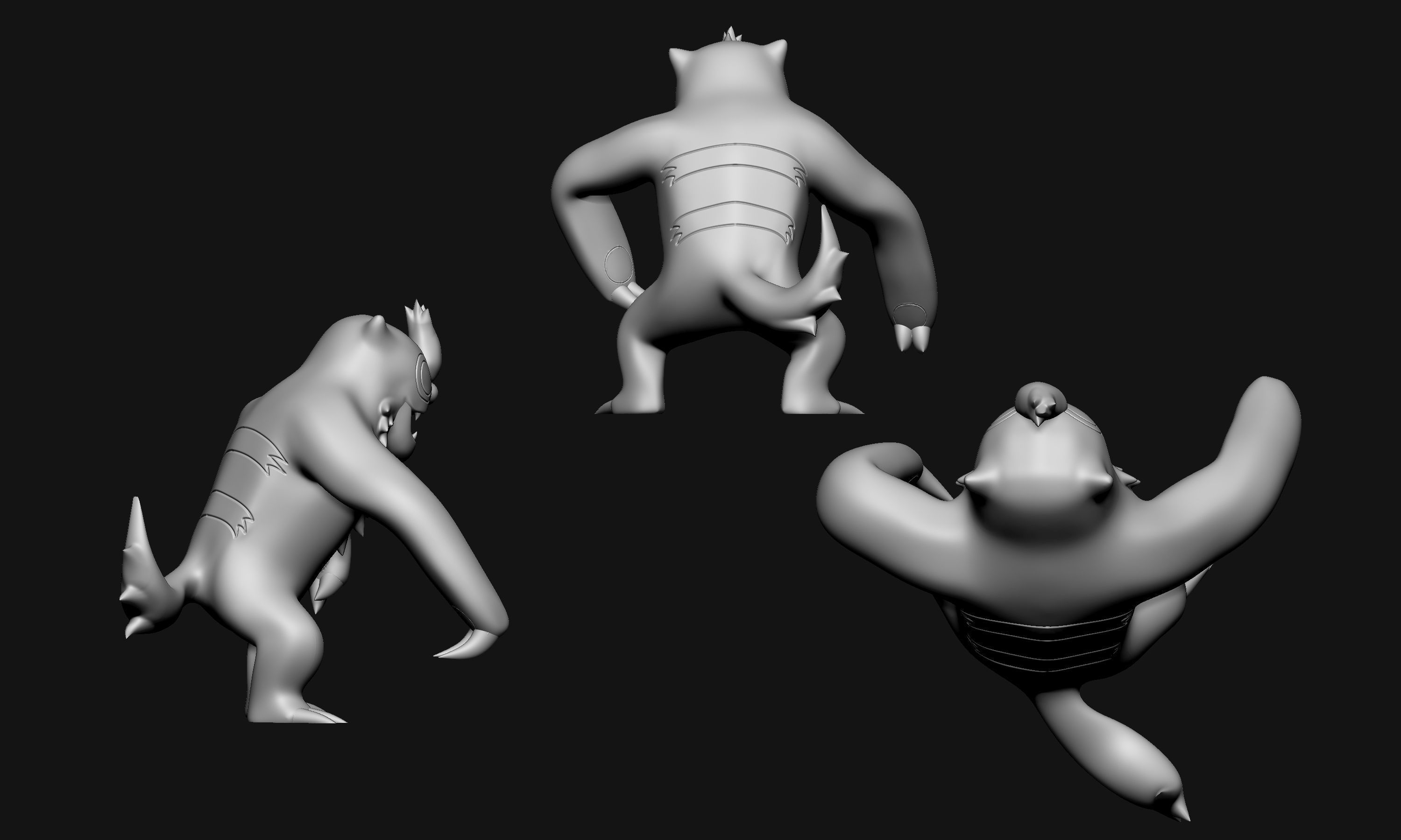 Pokemon - Vigoroth 3D print model_5