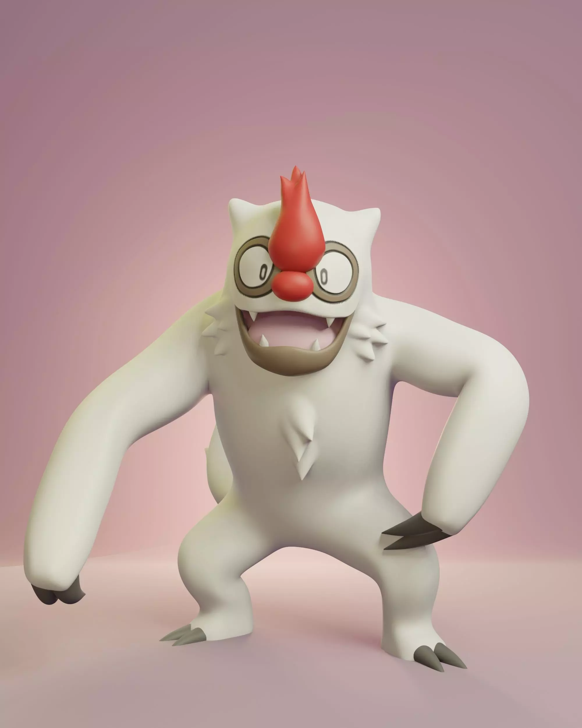 Pokemon - Vigoroth 3D print model_0