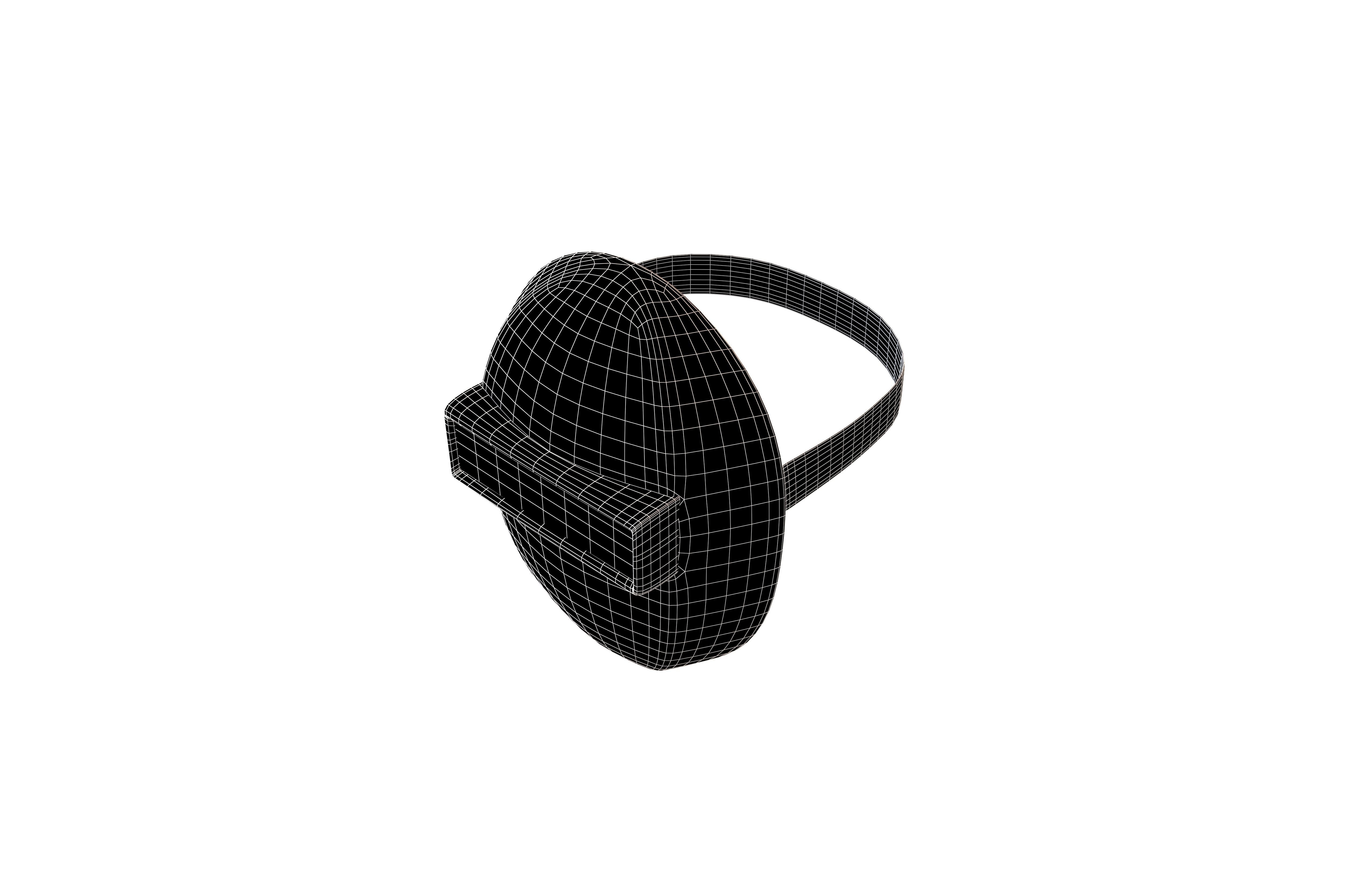 Welding Mask v1 001 Low-poly 3D model_5