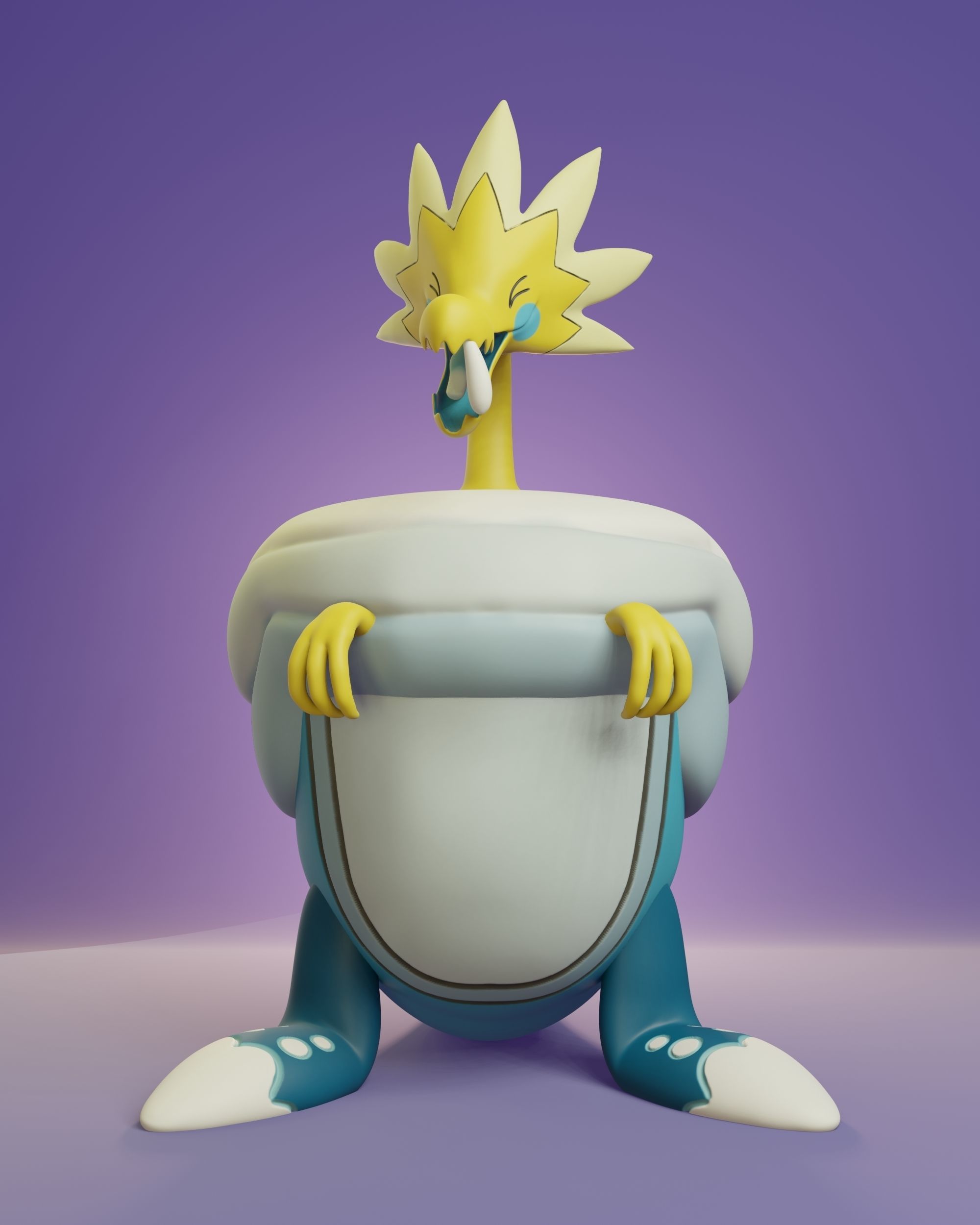 Pokemon - Dracozolt Dracovish Arctovish and Arctozolt 3D print model_15