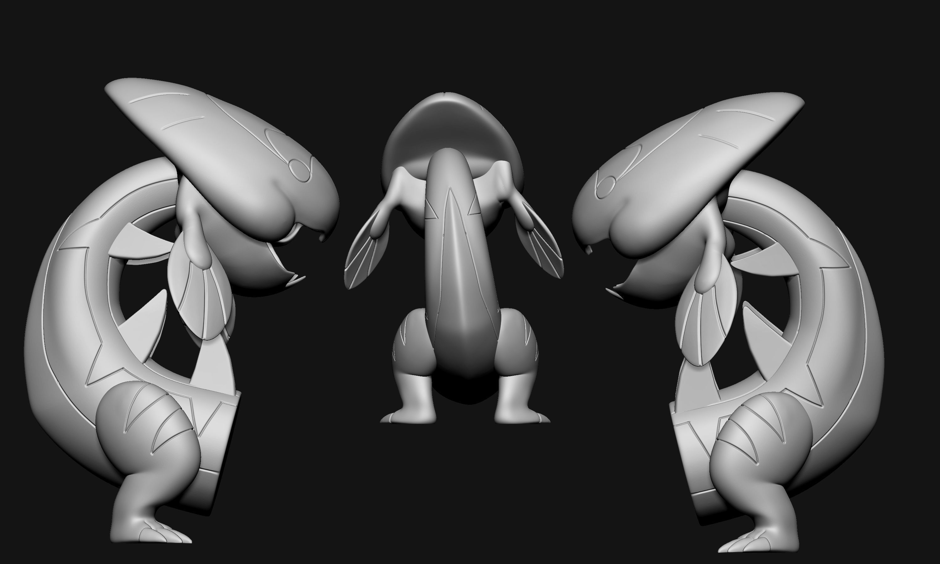 Pokemon - Dracozolt Dracovish Arctovish and Arctozolt 3D print model_13