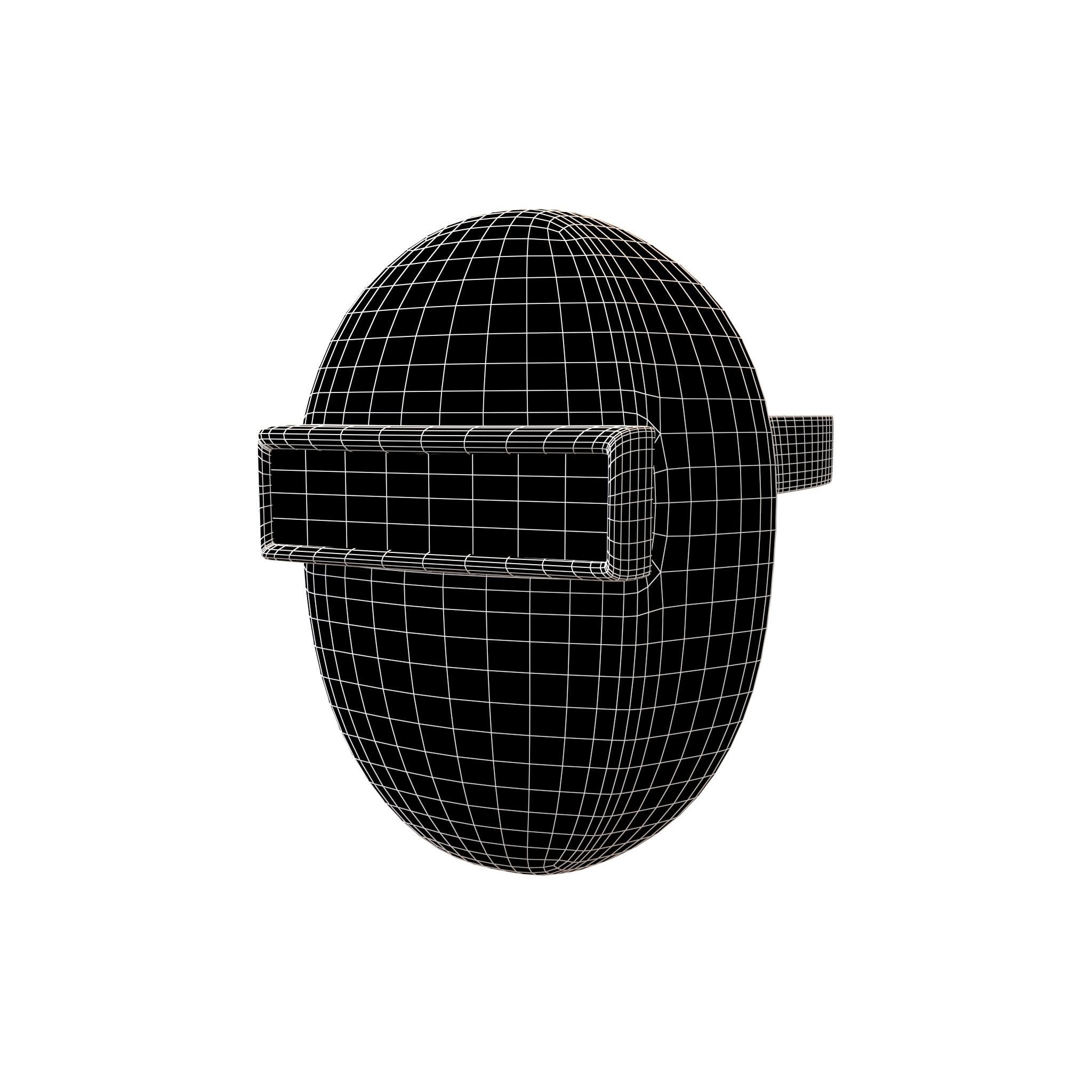 Welding Mask v1 002 Low-poly 3D model_8