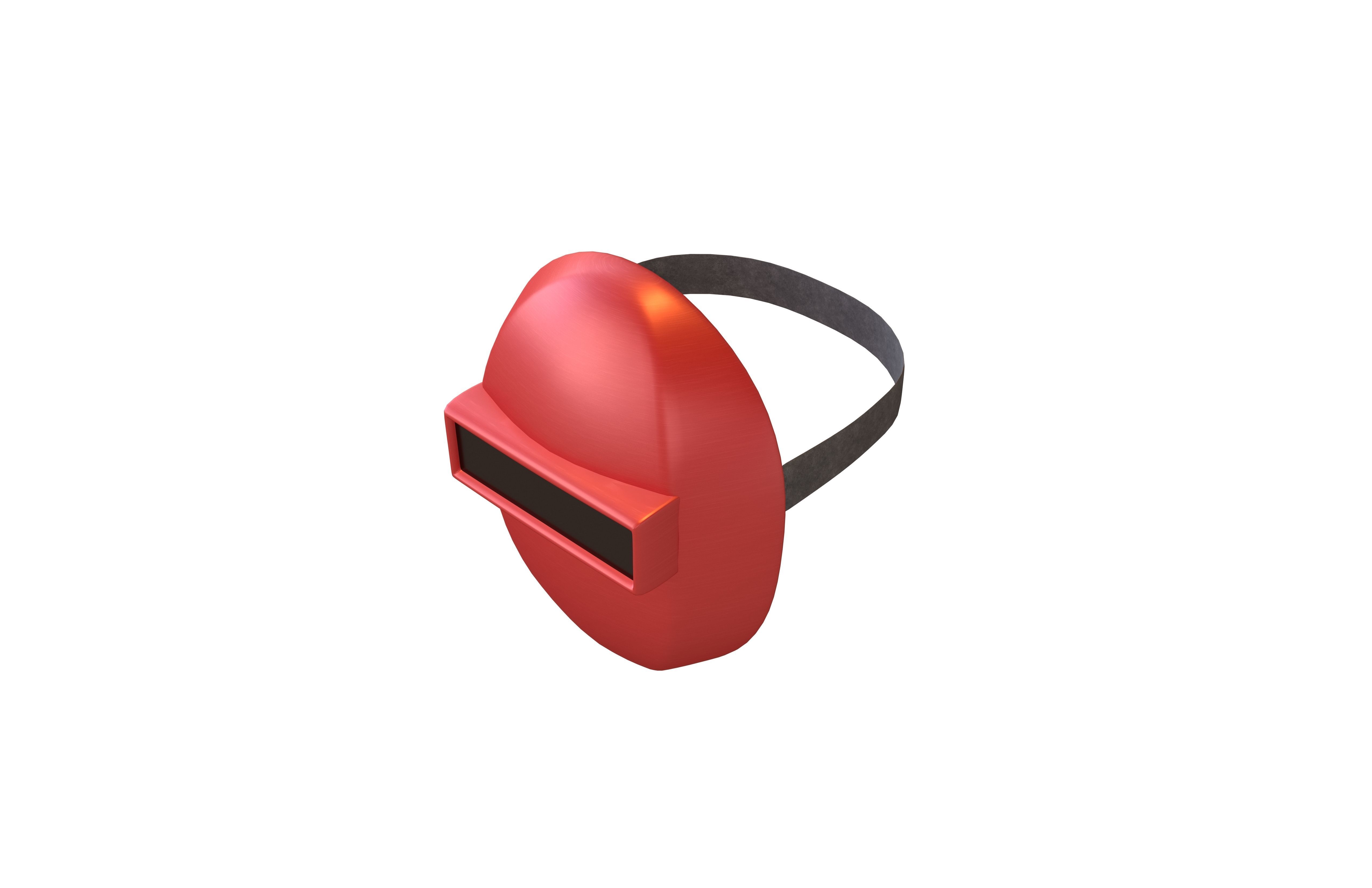 Welding Mask v1 004 Low-poly 3D model_2