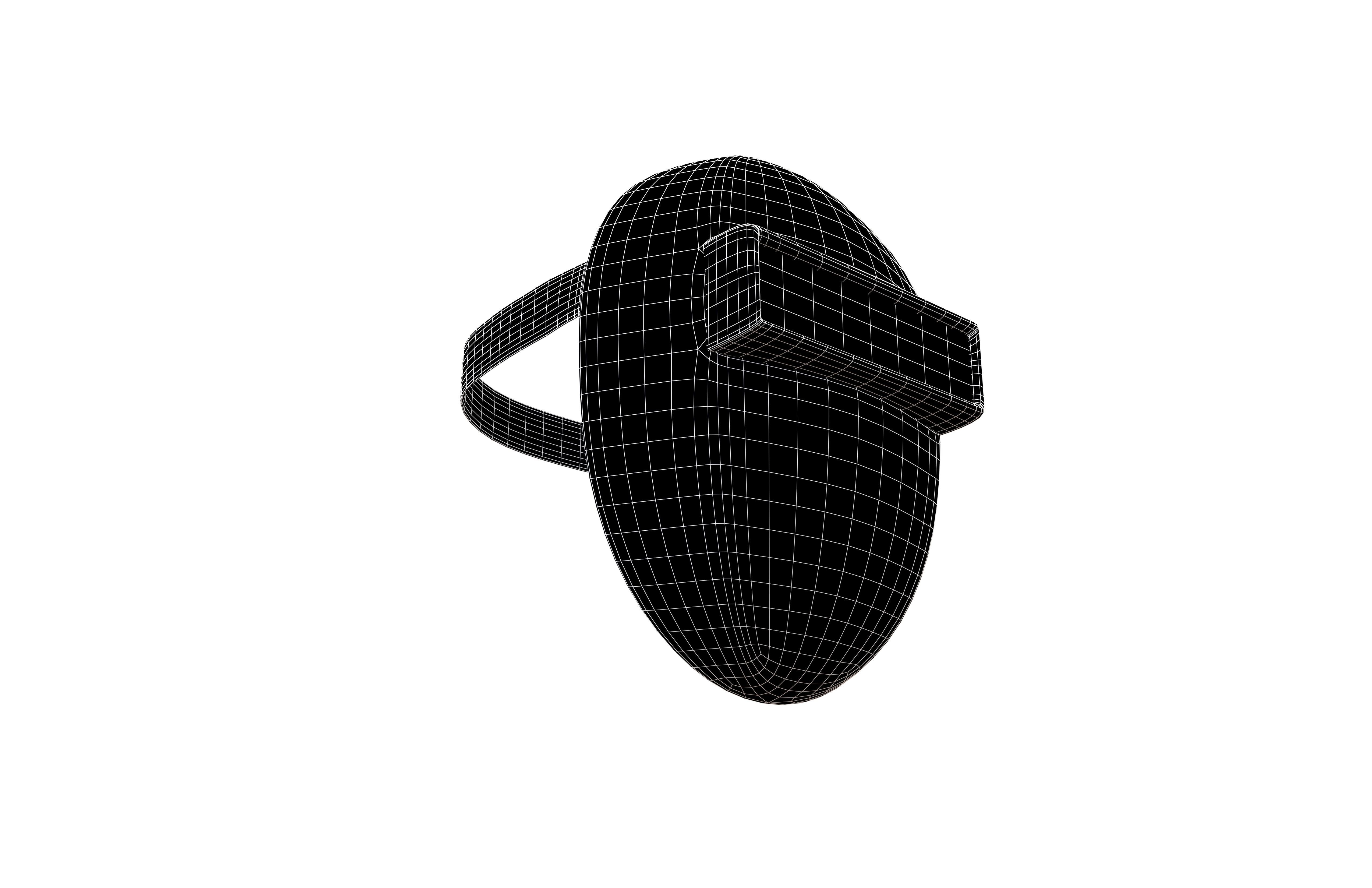 Welding Mask v1 005 Low-poly 3D model_6