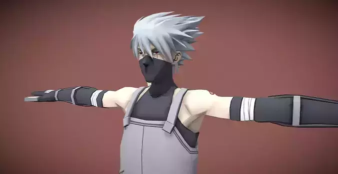 Kakashi Hatake 3D model