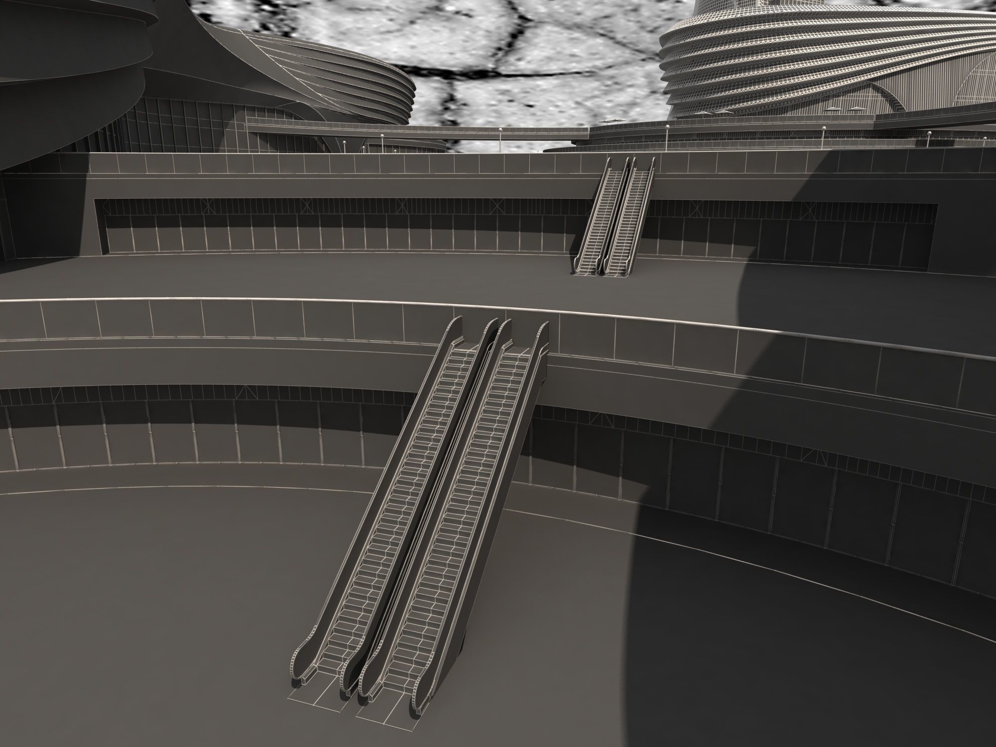 Shopping Mall 2 3D model_19