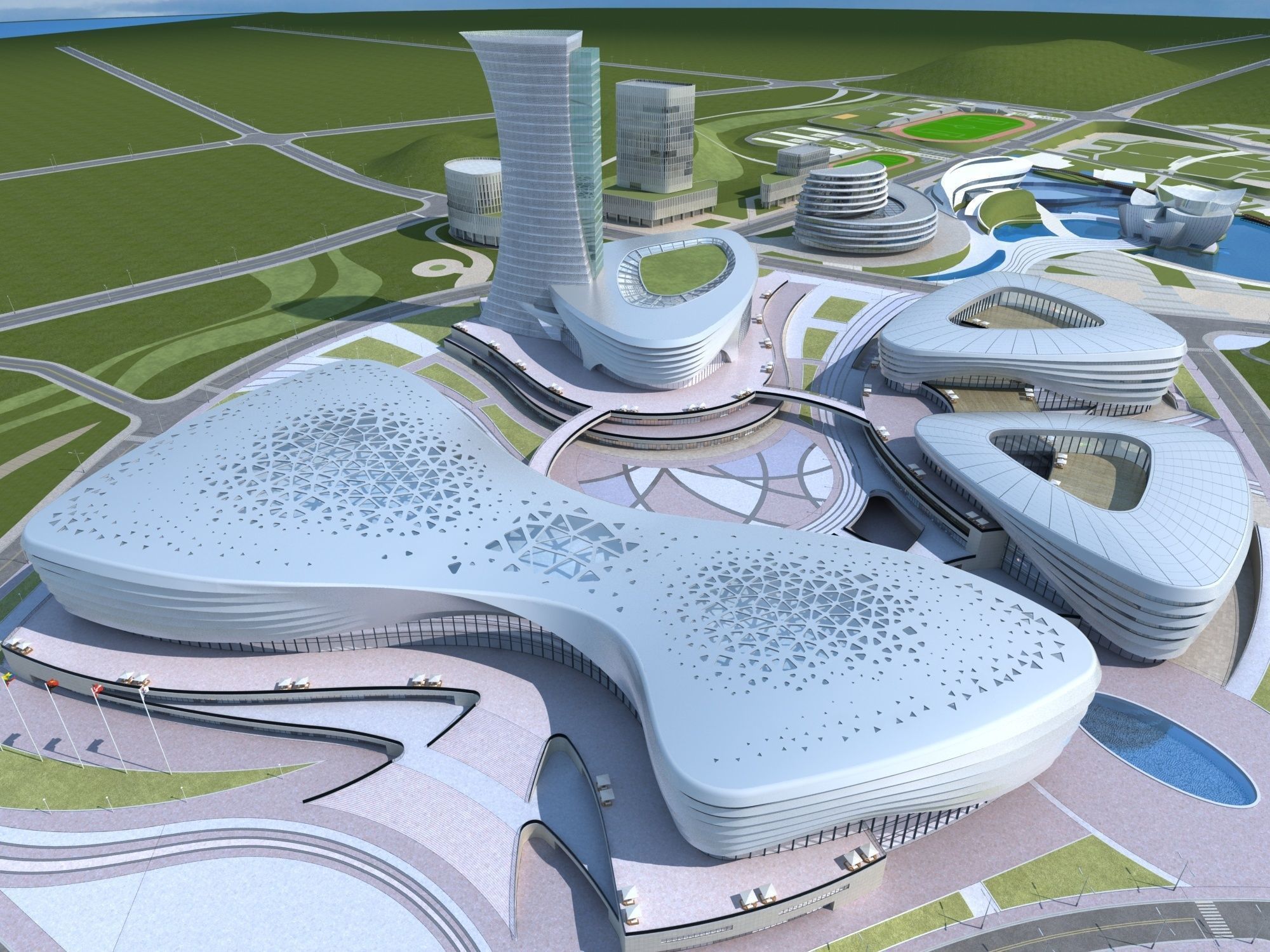 Shopping Mall 2 3D model_1