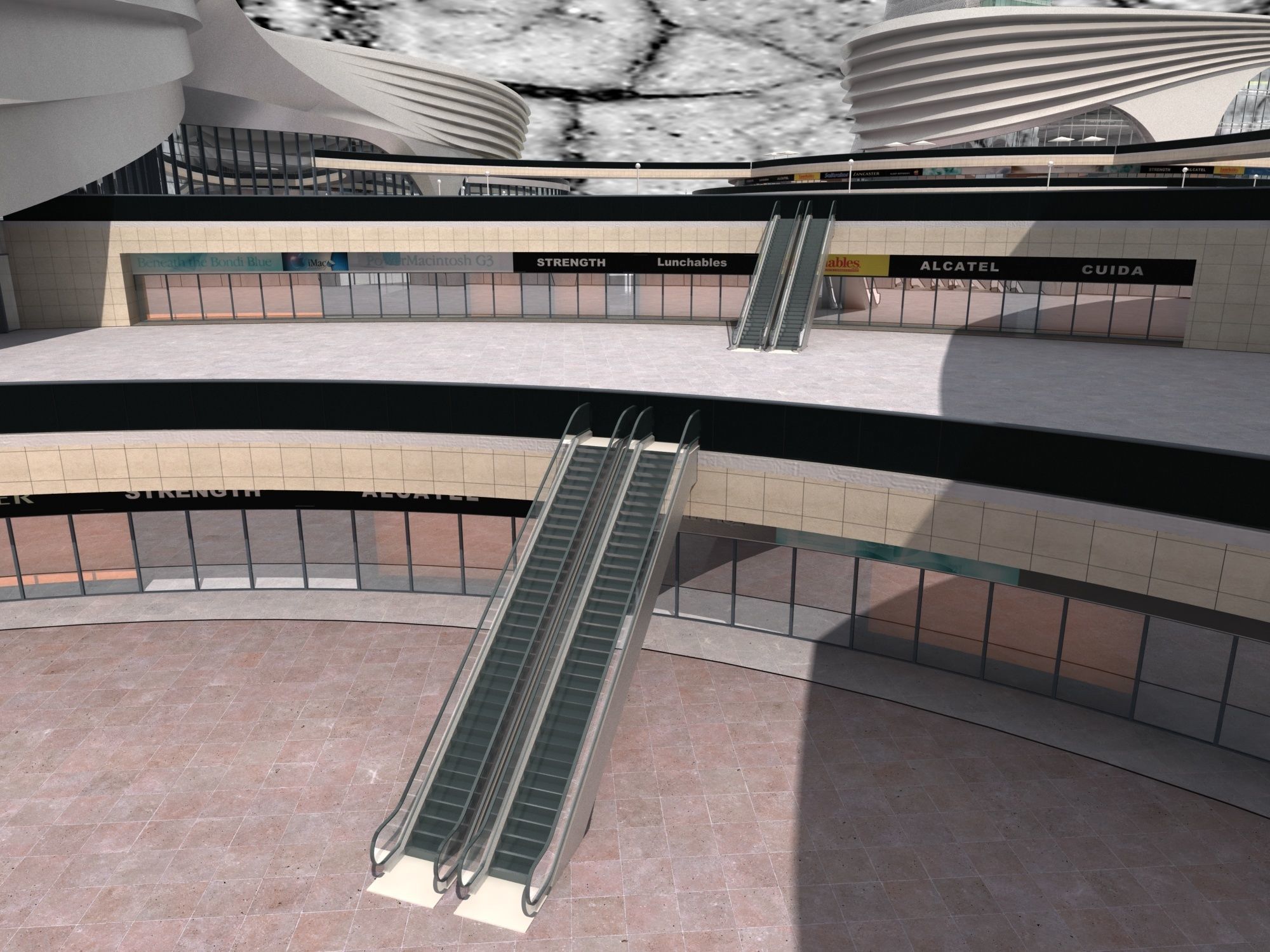 Shopping Mall 2 3D model_5