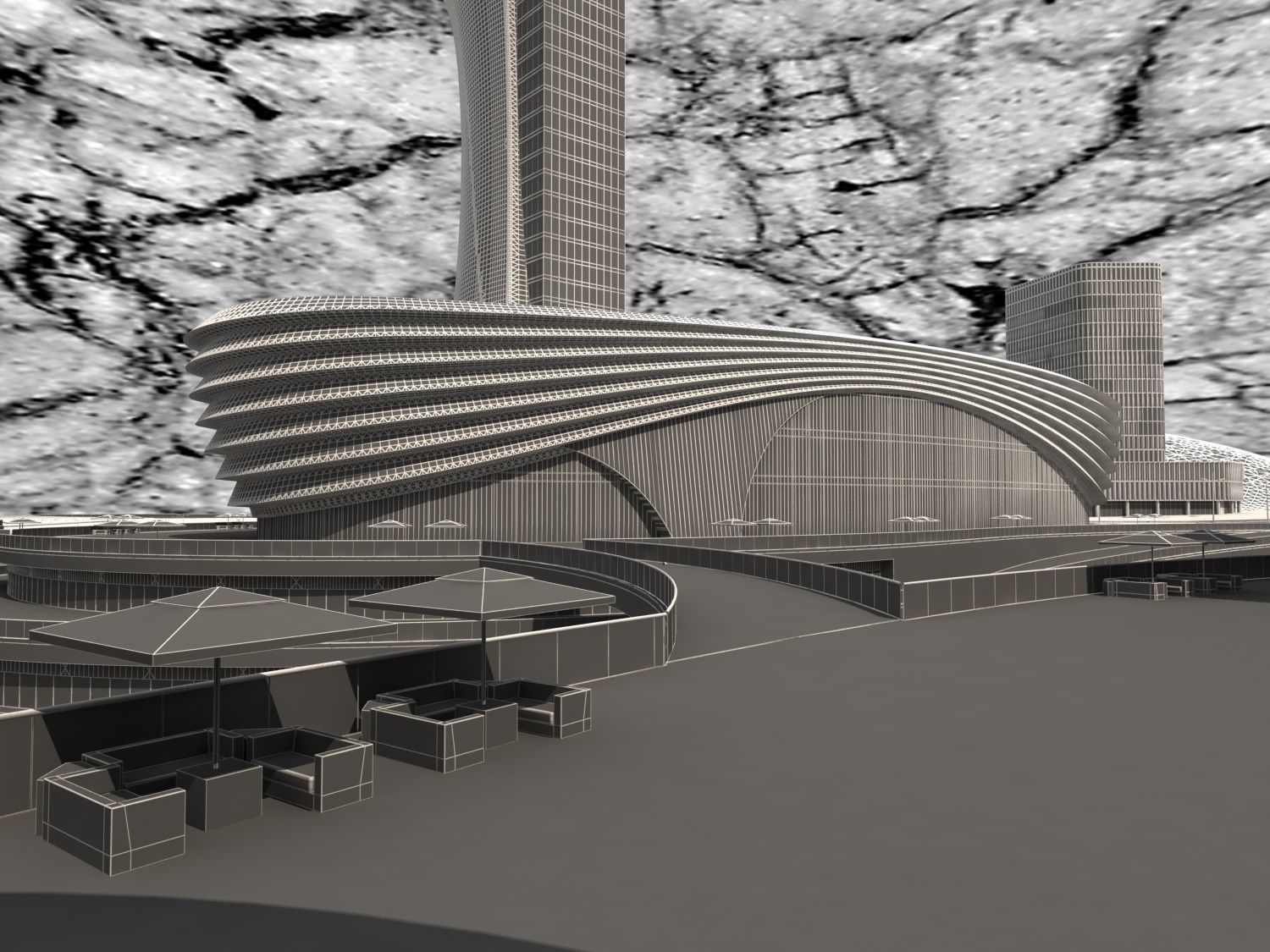 Shopping Mall 2 3D model_20