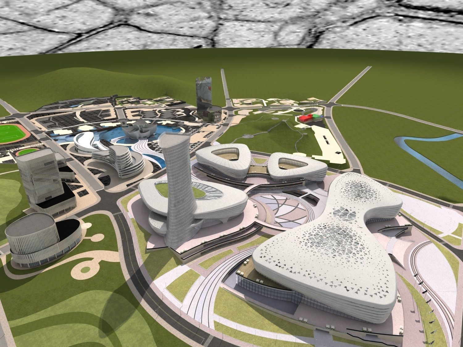 Shopping Mall 2 3D model_2