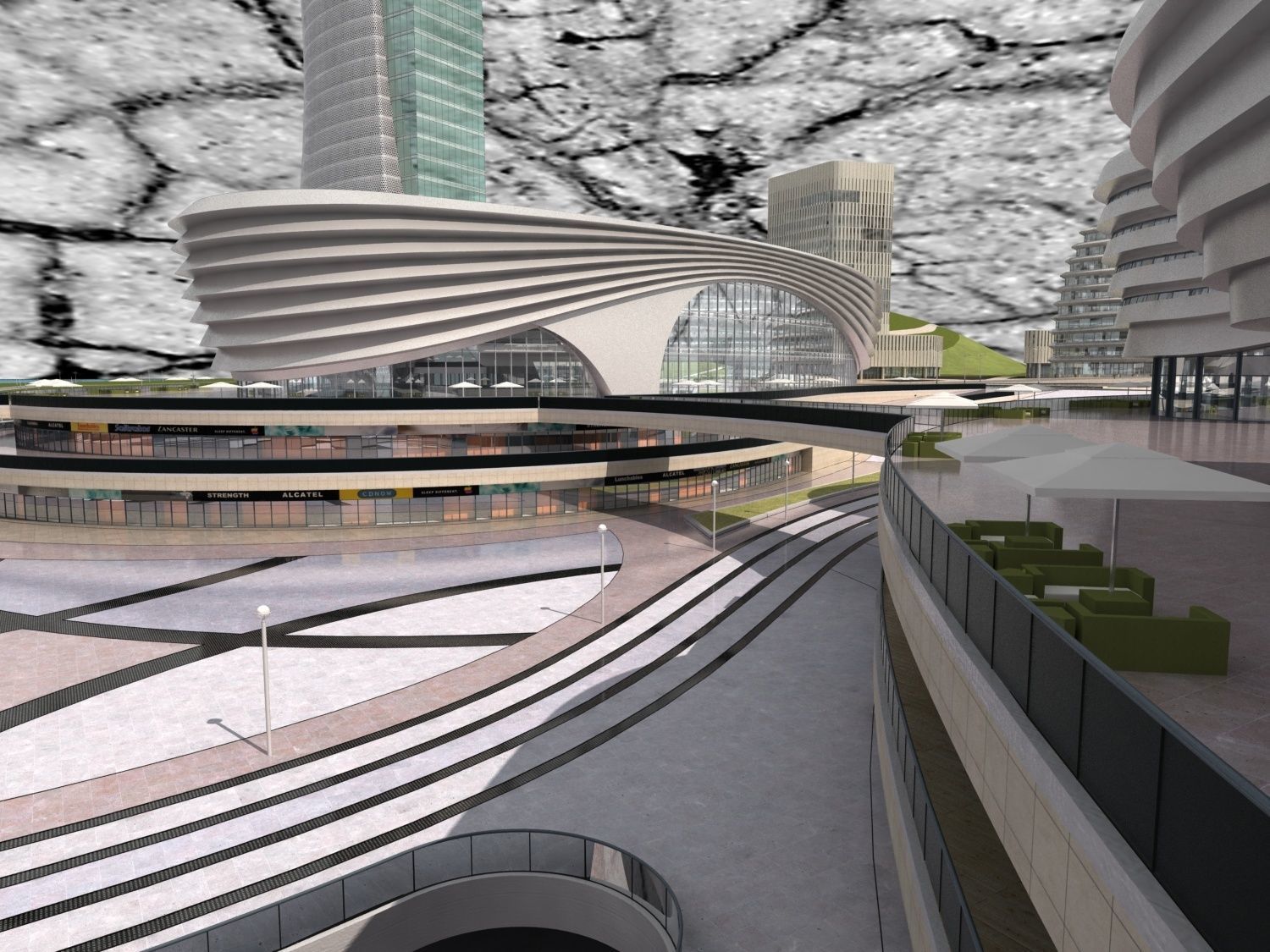 Shopping Mall 2 3D model_8