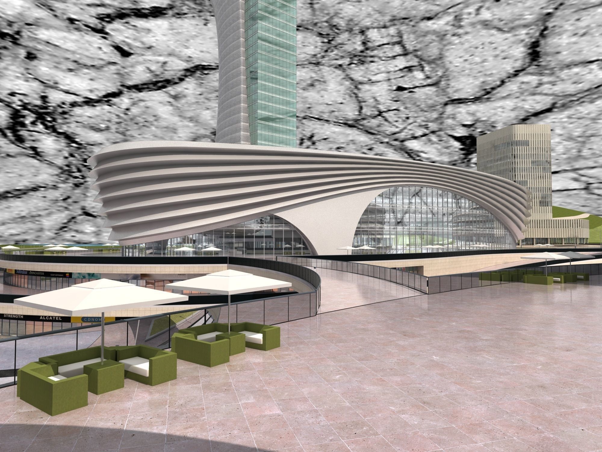 Shopping Mall 2 3D model_7