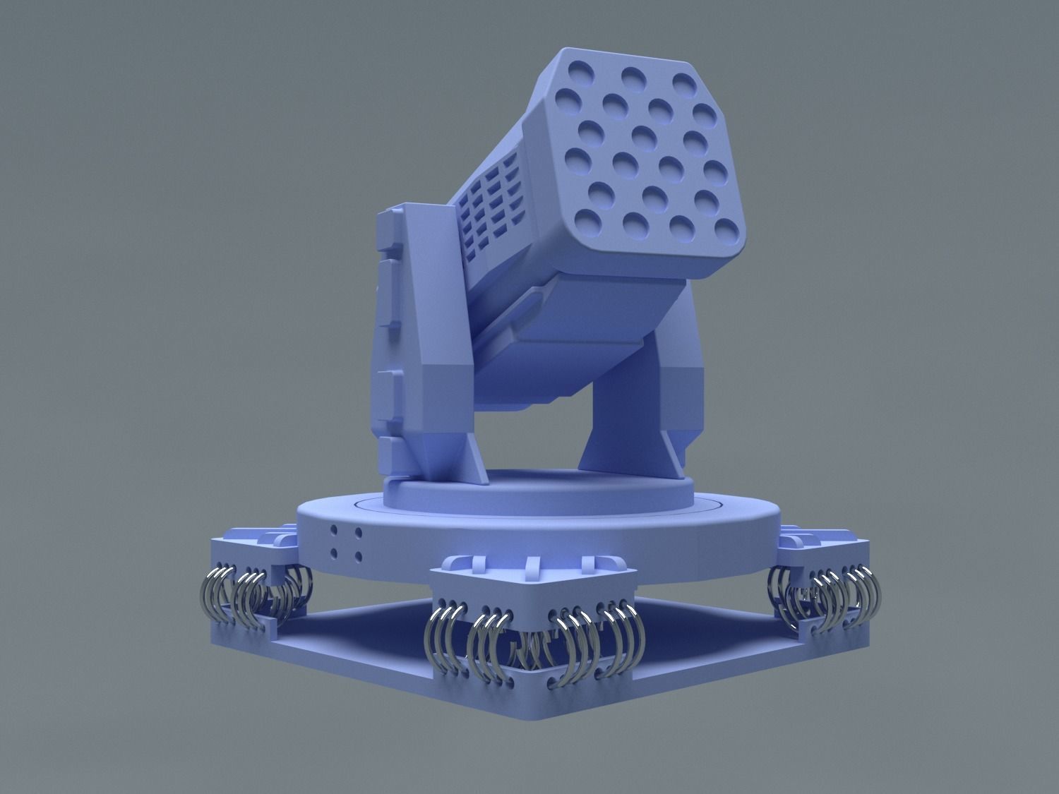 Raytheon Rolling Airframe 3D print model_1