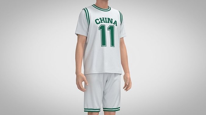 Basketball Outfit 3D model