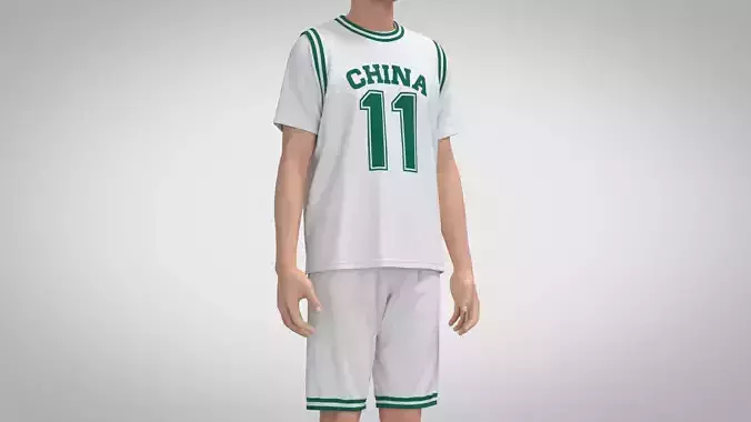Basketball Outfit 3D model
